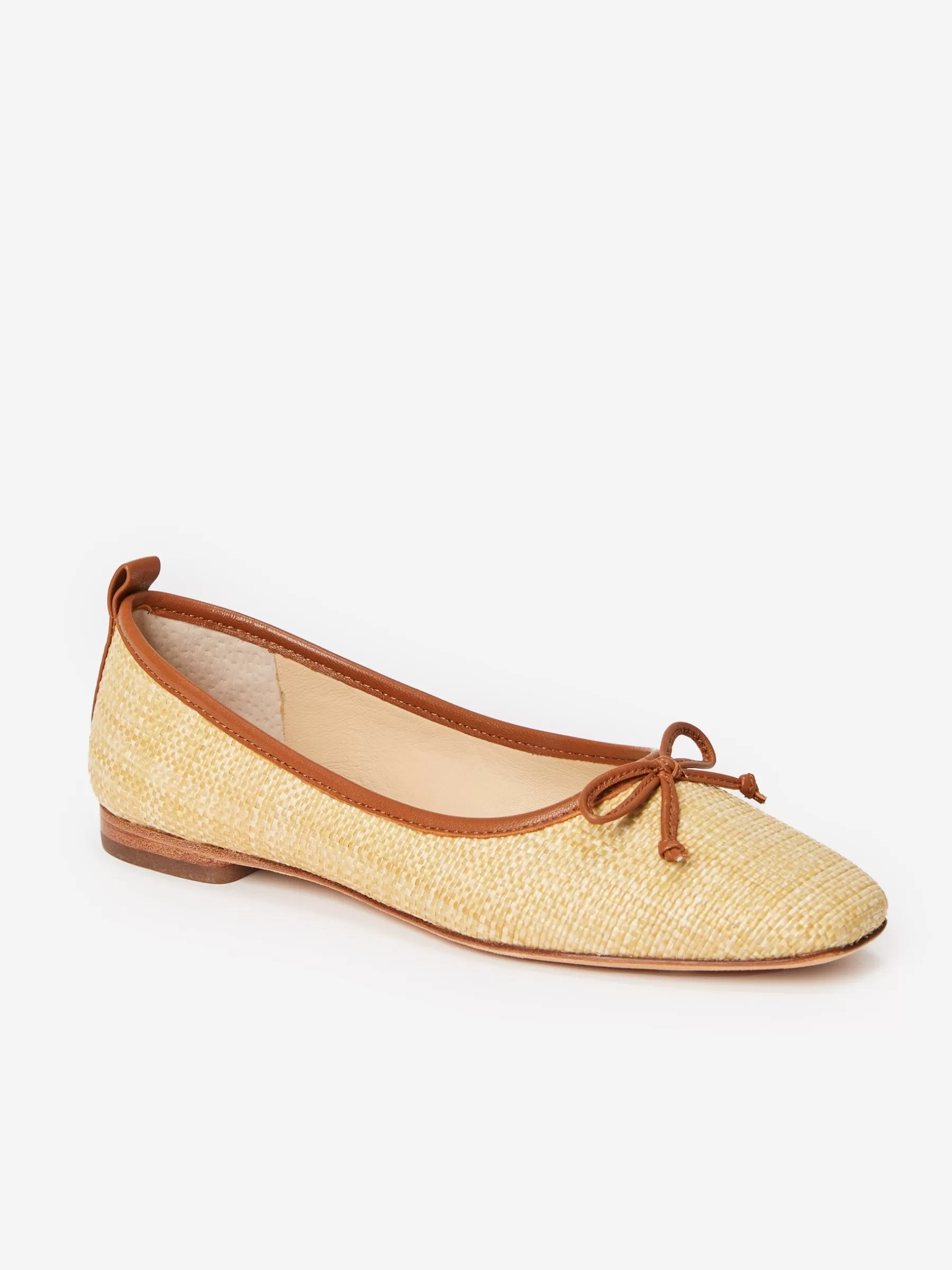 Fashion Anastasia Raffia Flats Women Shoes & Accessories | Flats