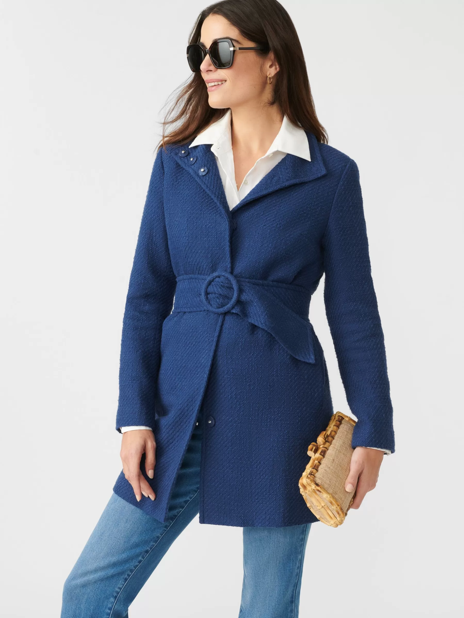 Discount Arden Tweed Coat Women Jackets & Outerwear | Sweaters