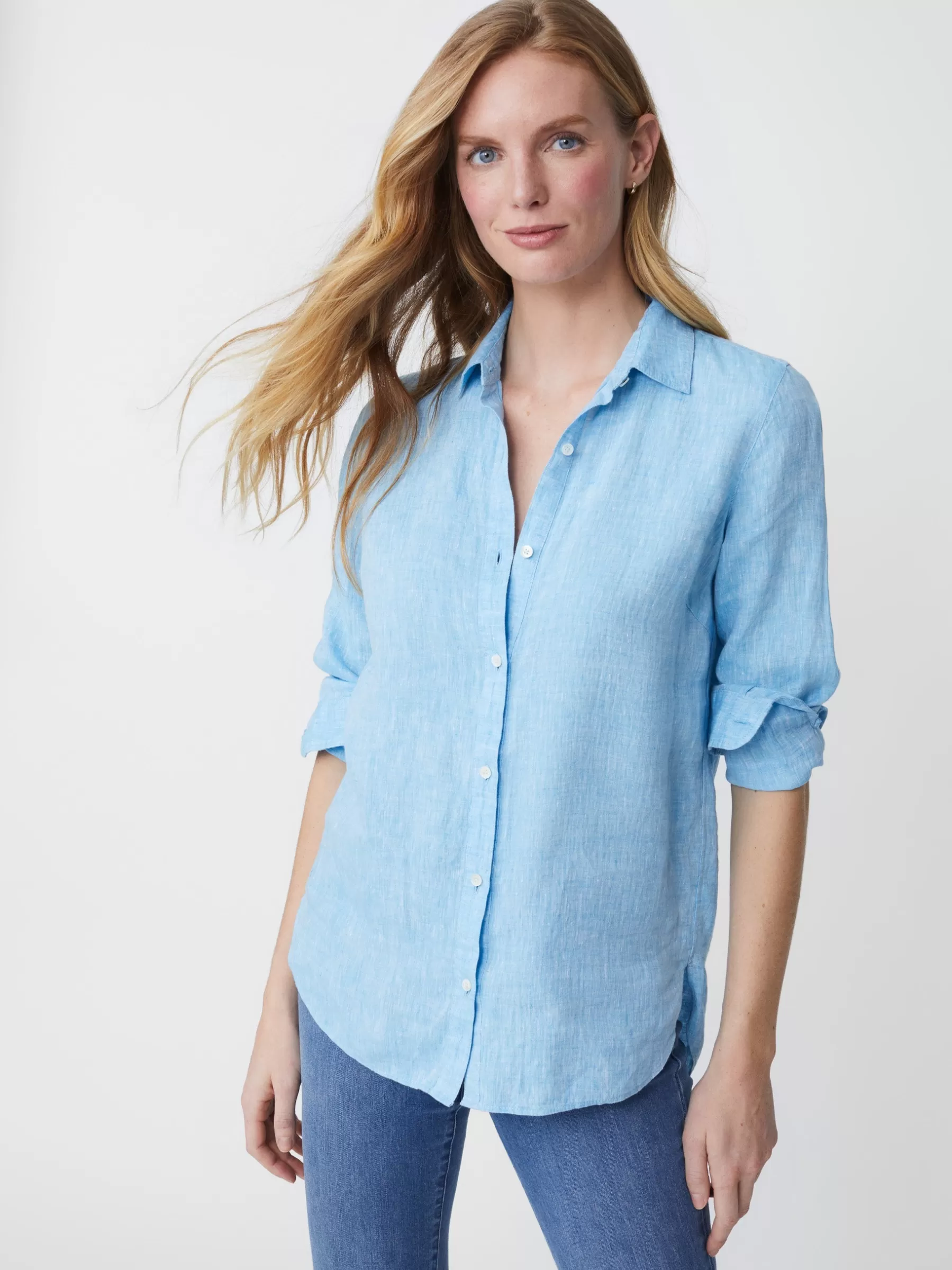 Shop Britt Linen Shirt Women Tops