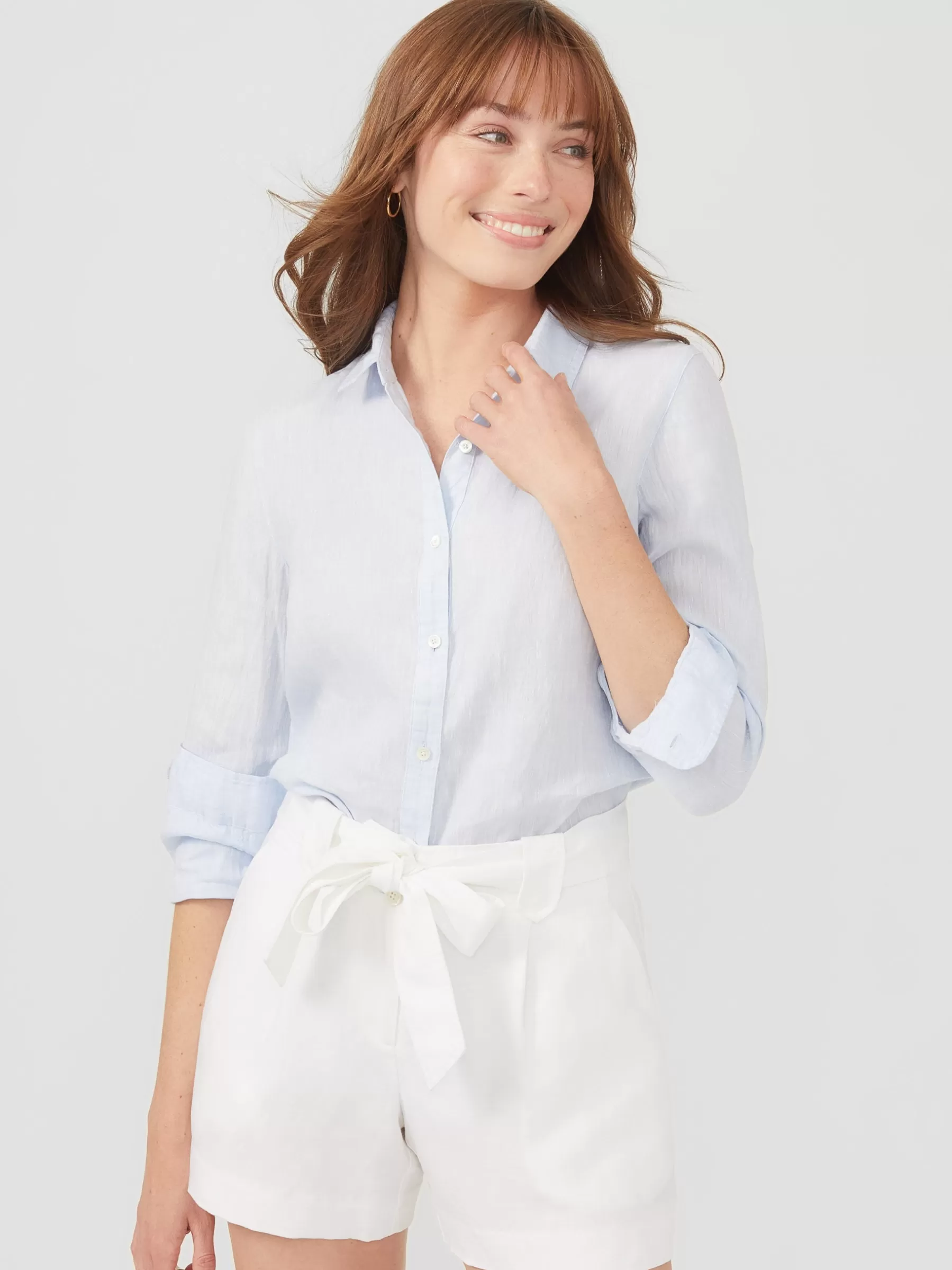 Sale Britt Linen Shirt Women Tops