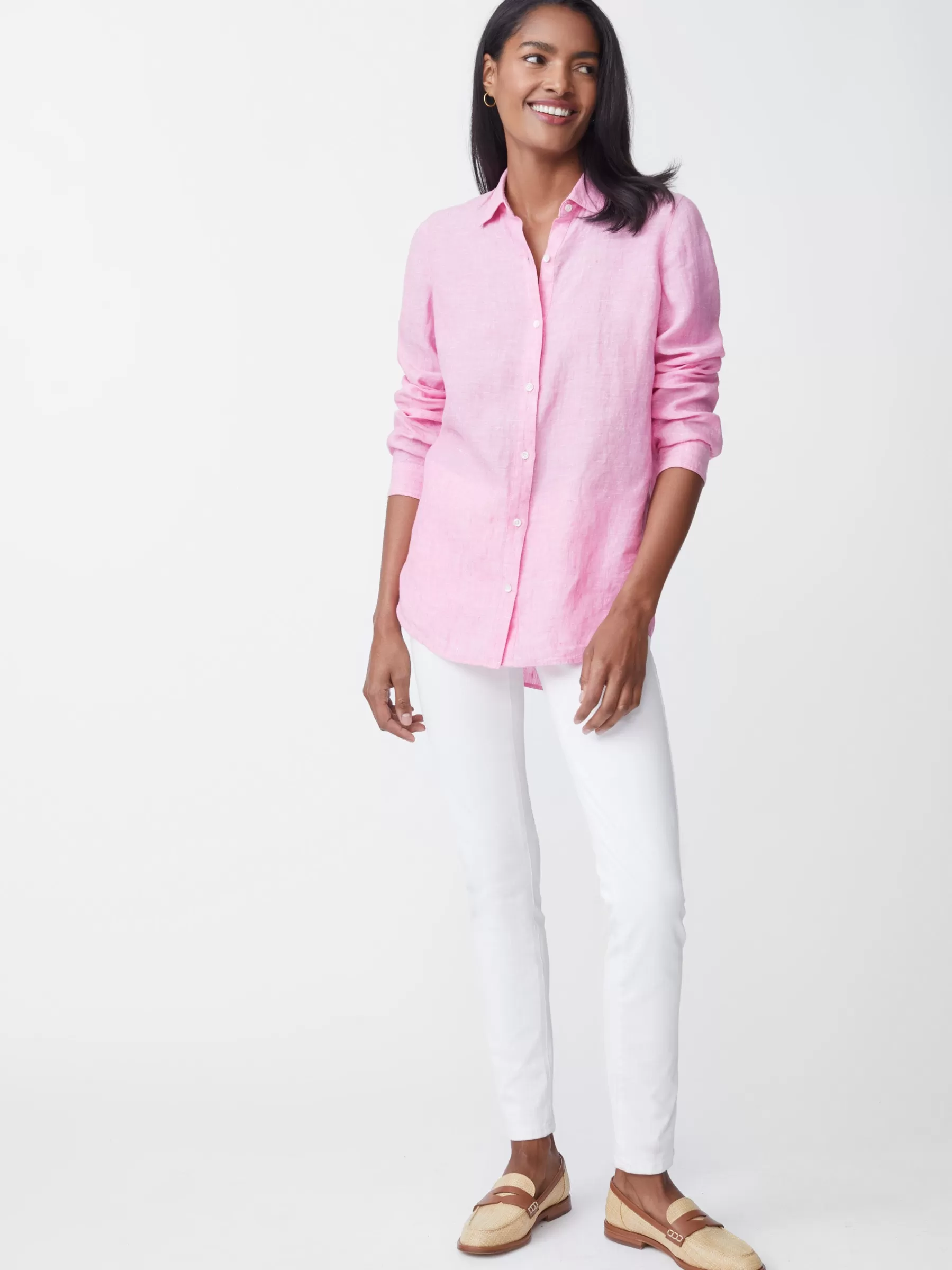 New Britt Linen Shirt Women Tops