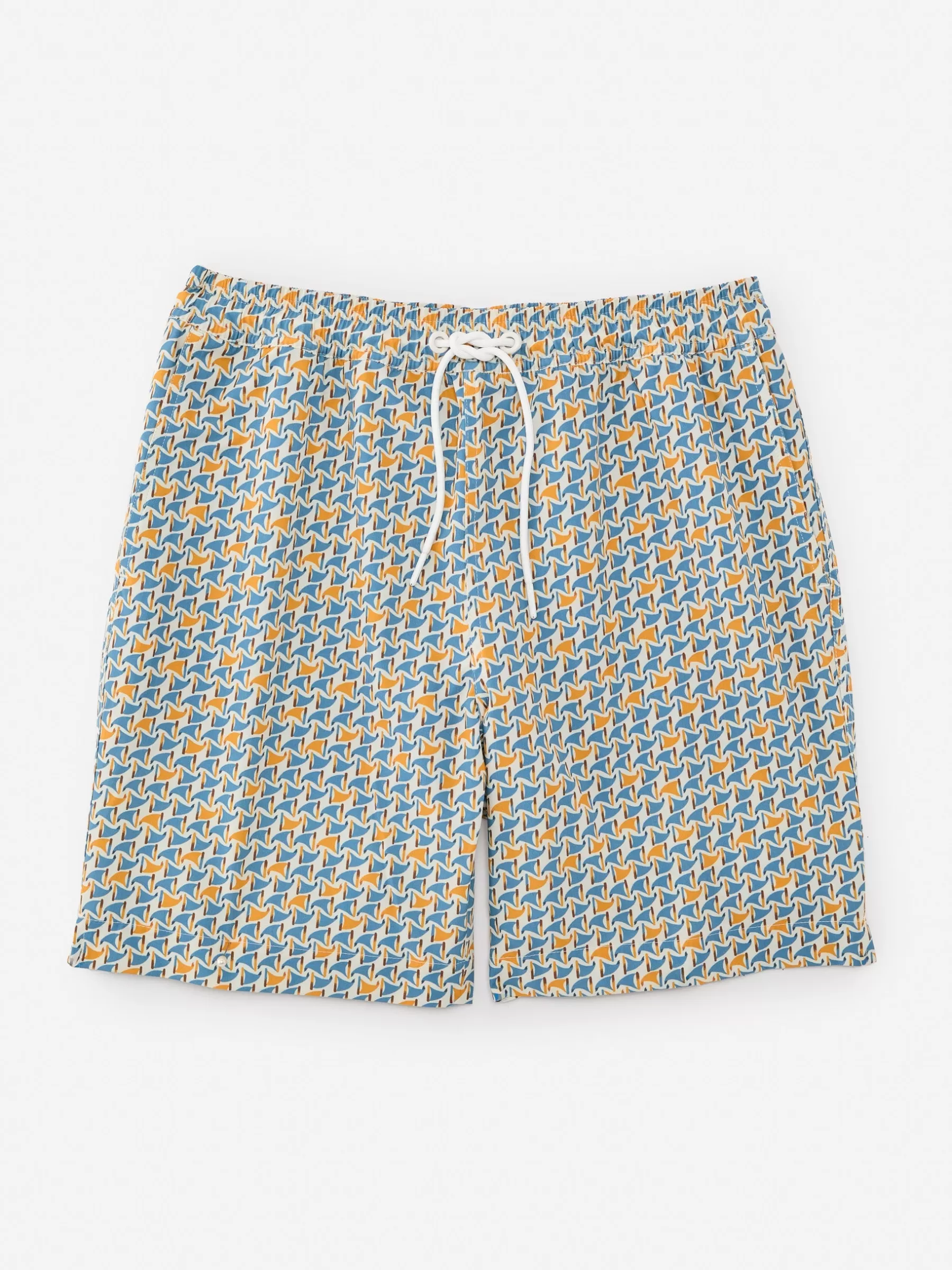 Shop Bruce 7" Swim Trunks In Colorguard Creation Swim