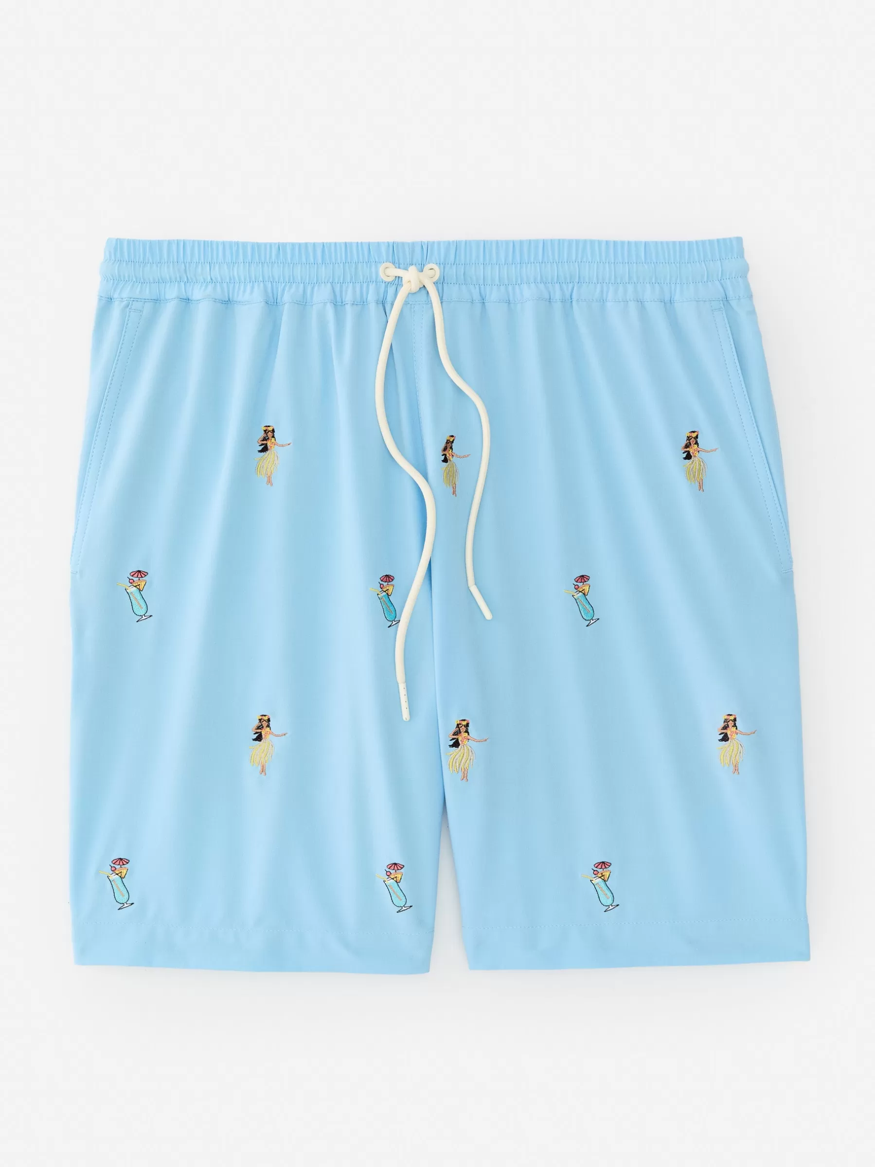 Cheap Bruce 7" Swim Trunks In Hula Daquiris Swim