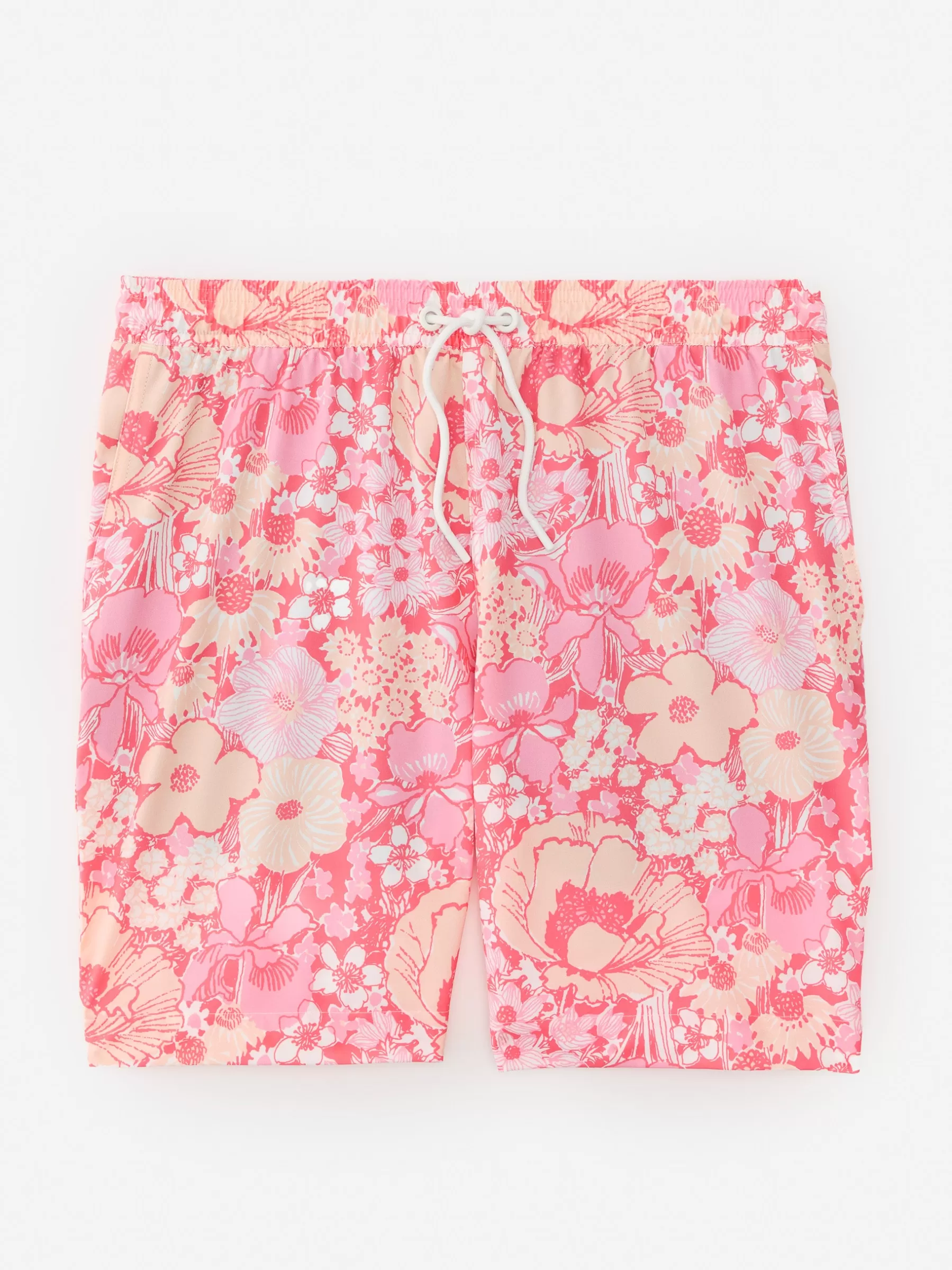 Cheap Bruce 7" Swim Trunks In Posh Pansies Swim