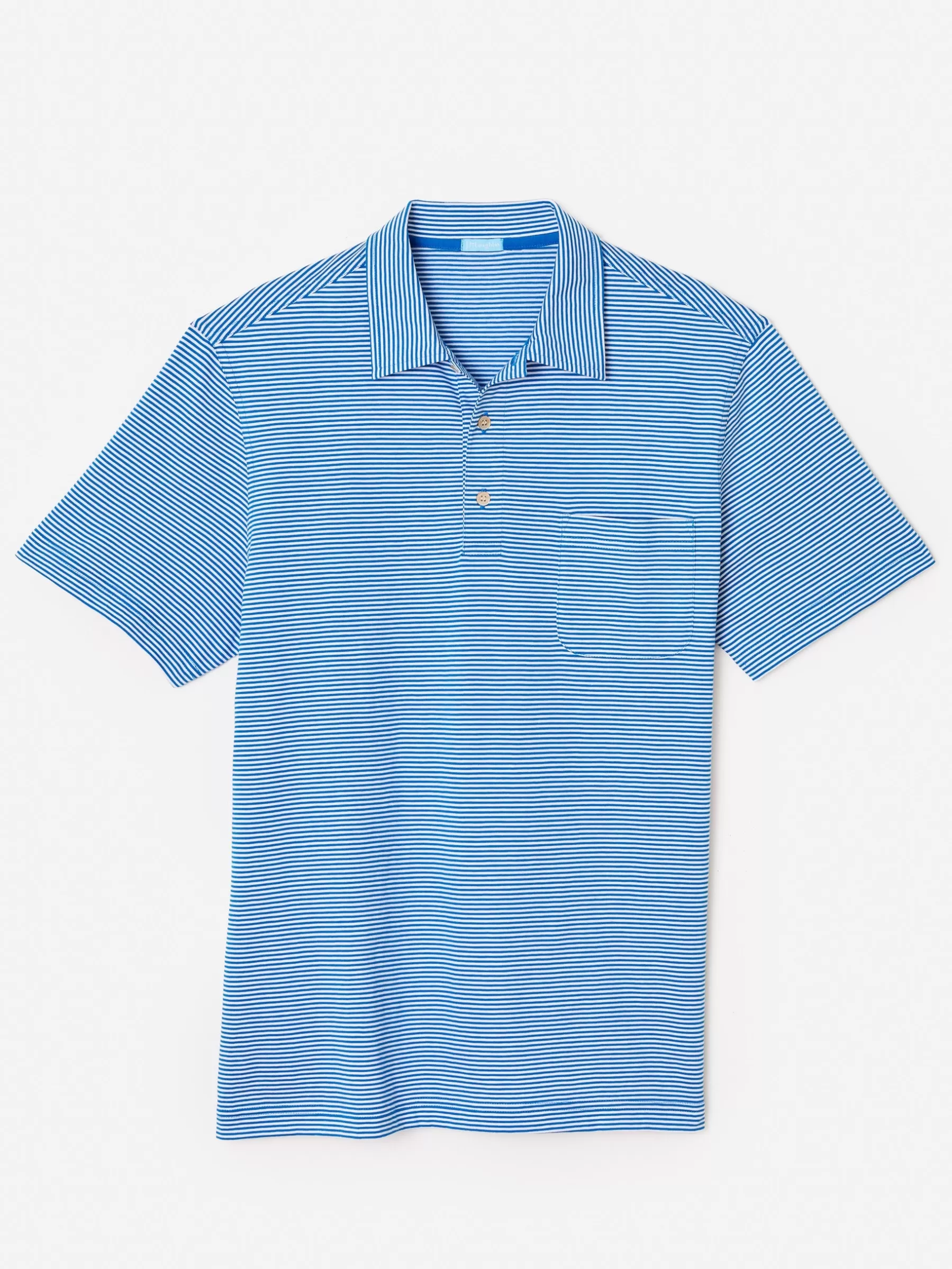 Fashion Callahan Cotton Polo In Stripe Knits & Polos