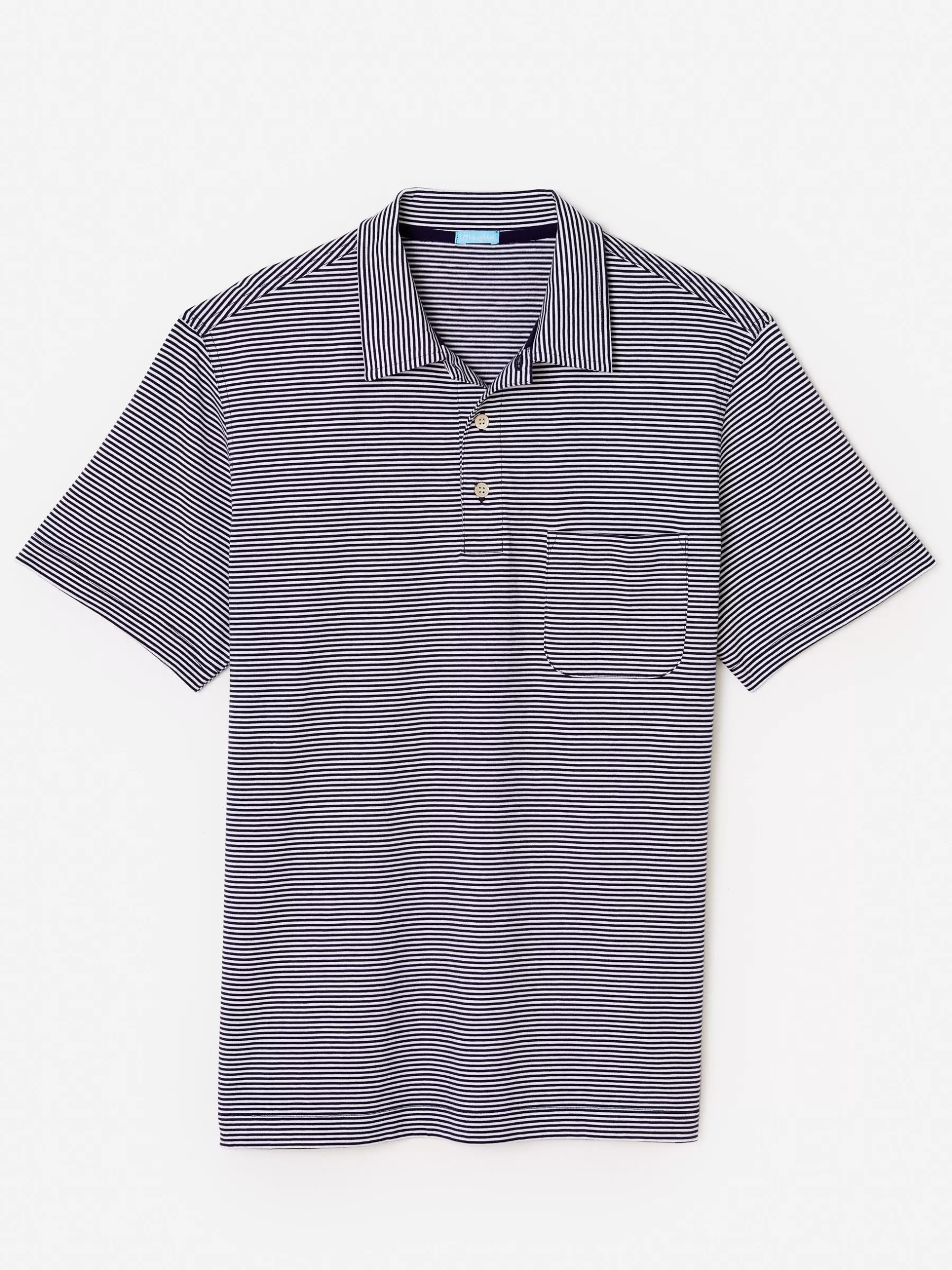 Discount Callahan Cotton Polo In Stripe Knits & Polos