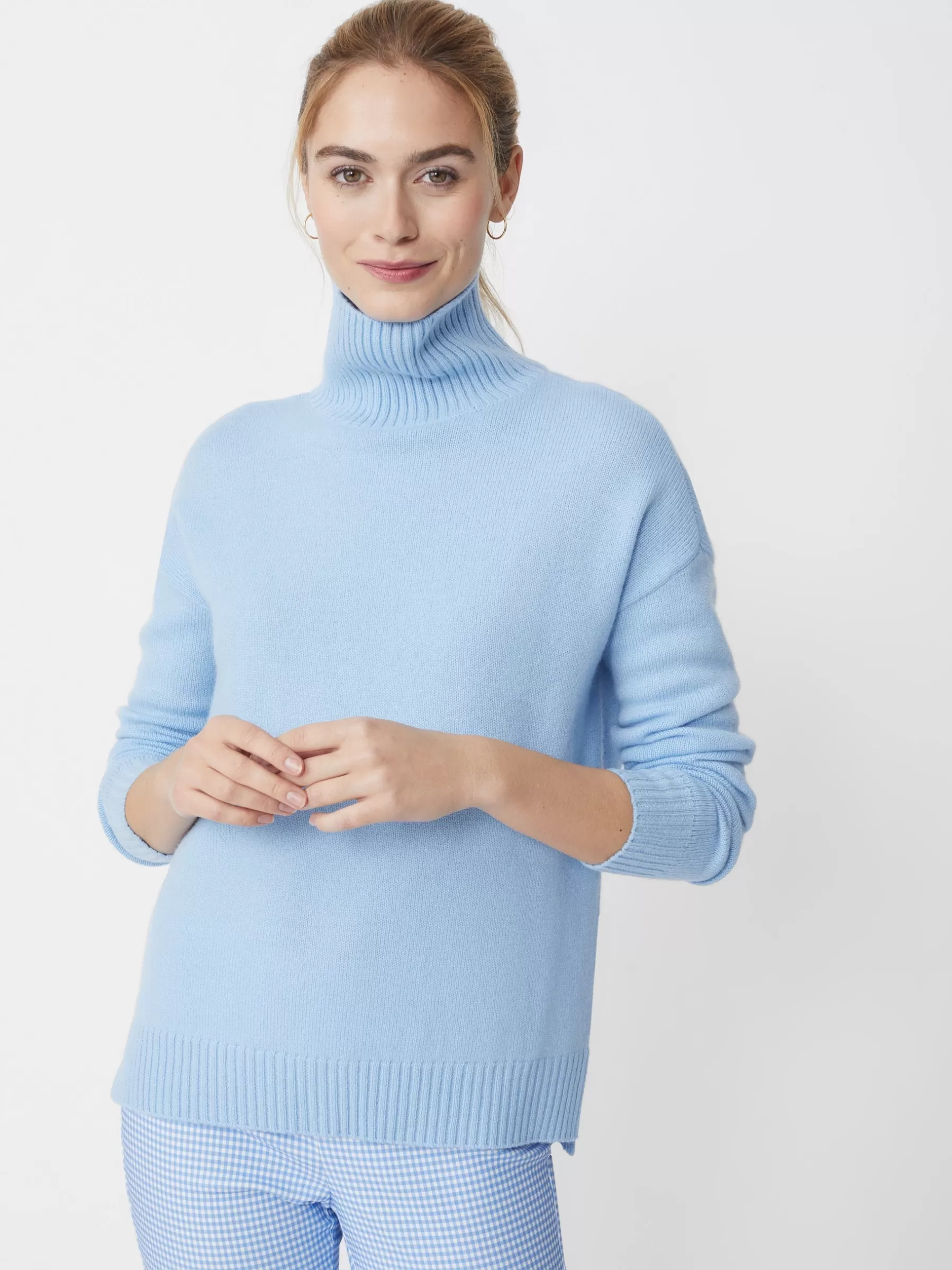 Best Clara Cashmere Turtleneck Women Sweaters