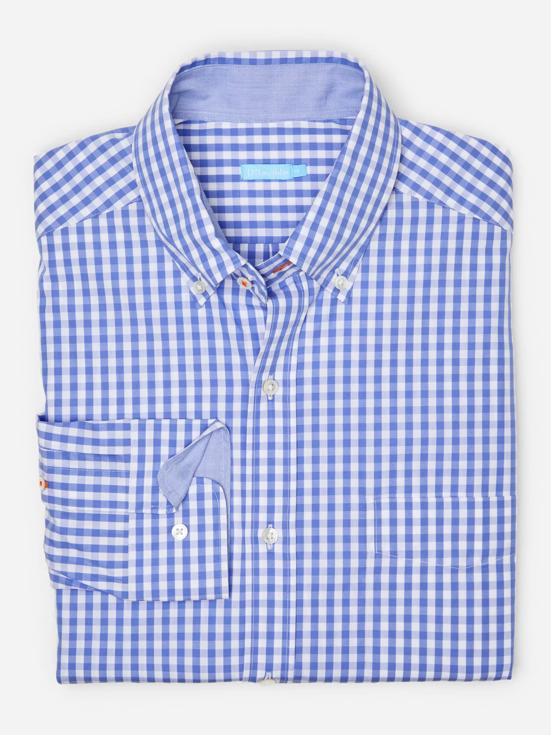 Best Sale Collis Classic Fit Shirt In Gingham Shirts