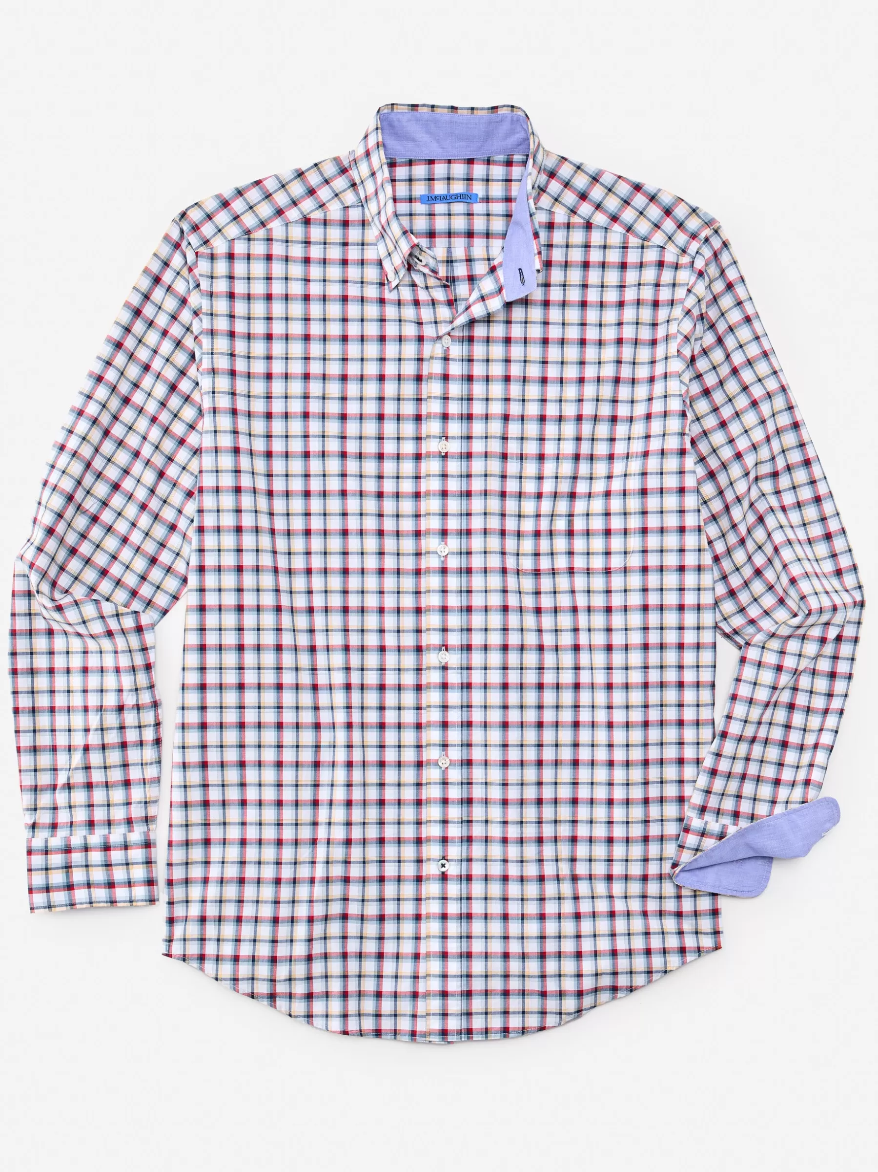 Flash Sale Collis Classic Fit Shirt In Plaid Shirts