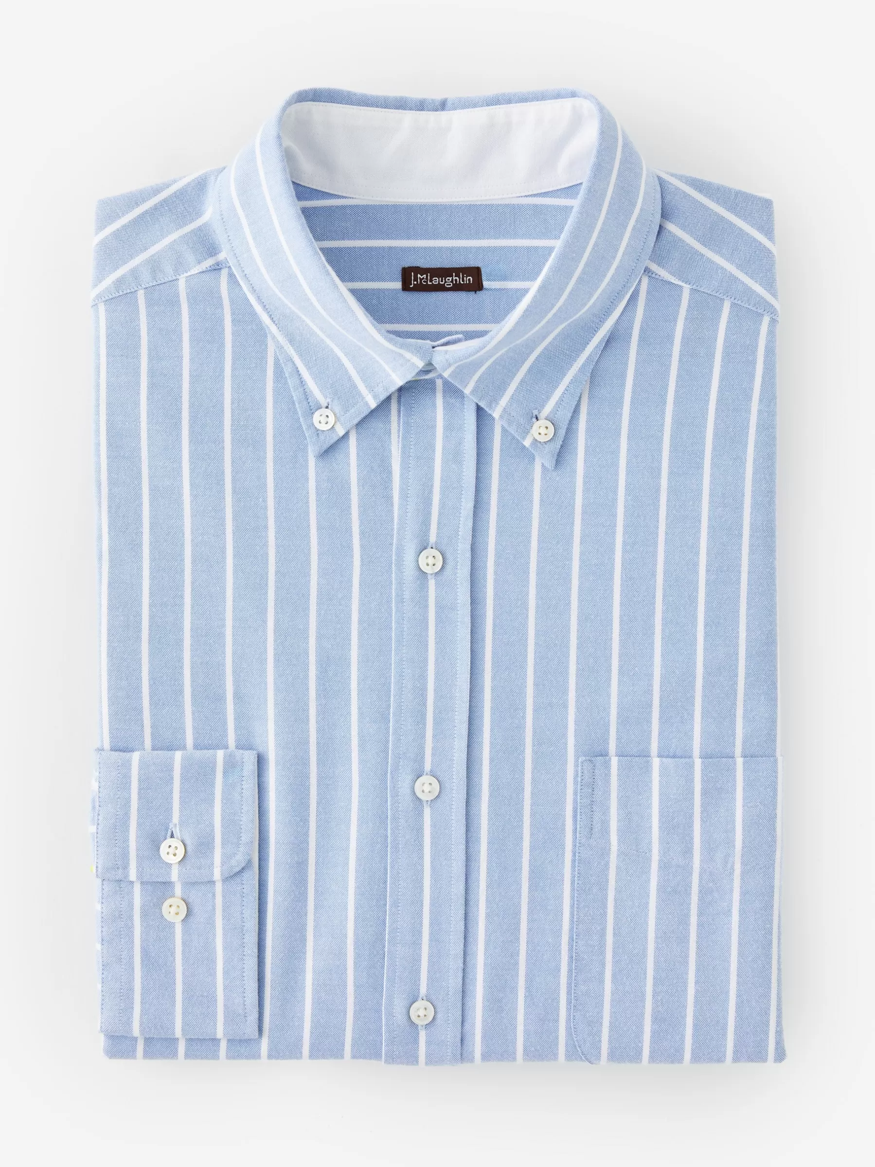 Discount Collis Classic Fit Shirt In Stripe Shirts