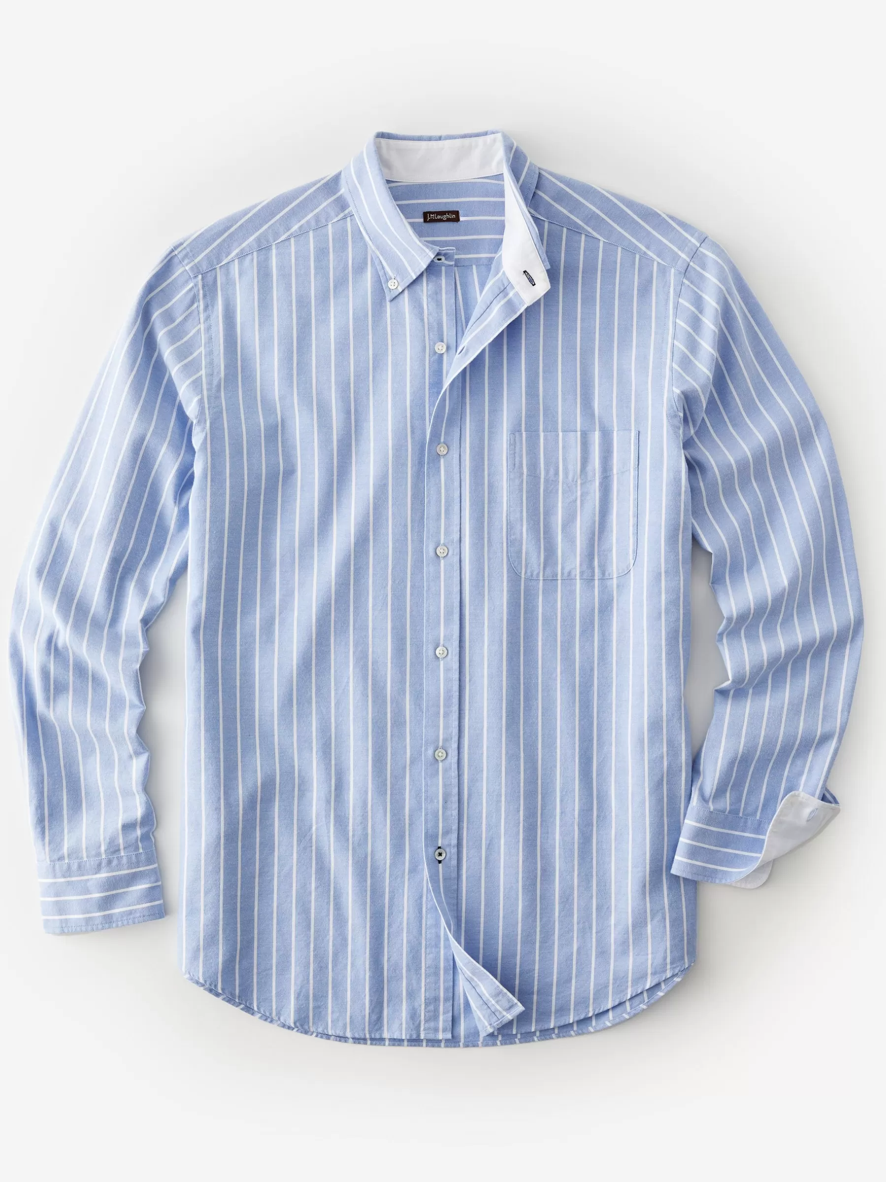 Discount Collis Classic Fit Shirt In Stripe Shirts