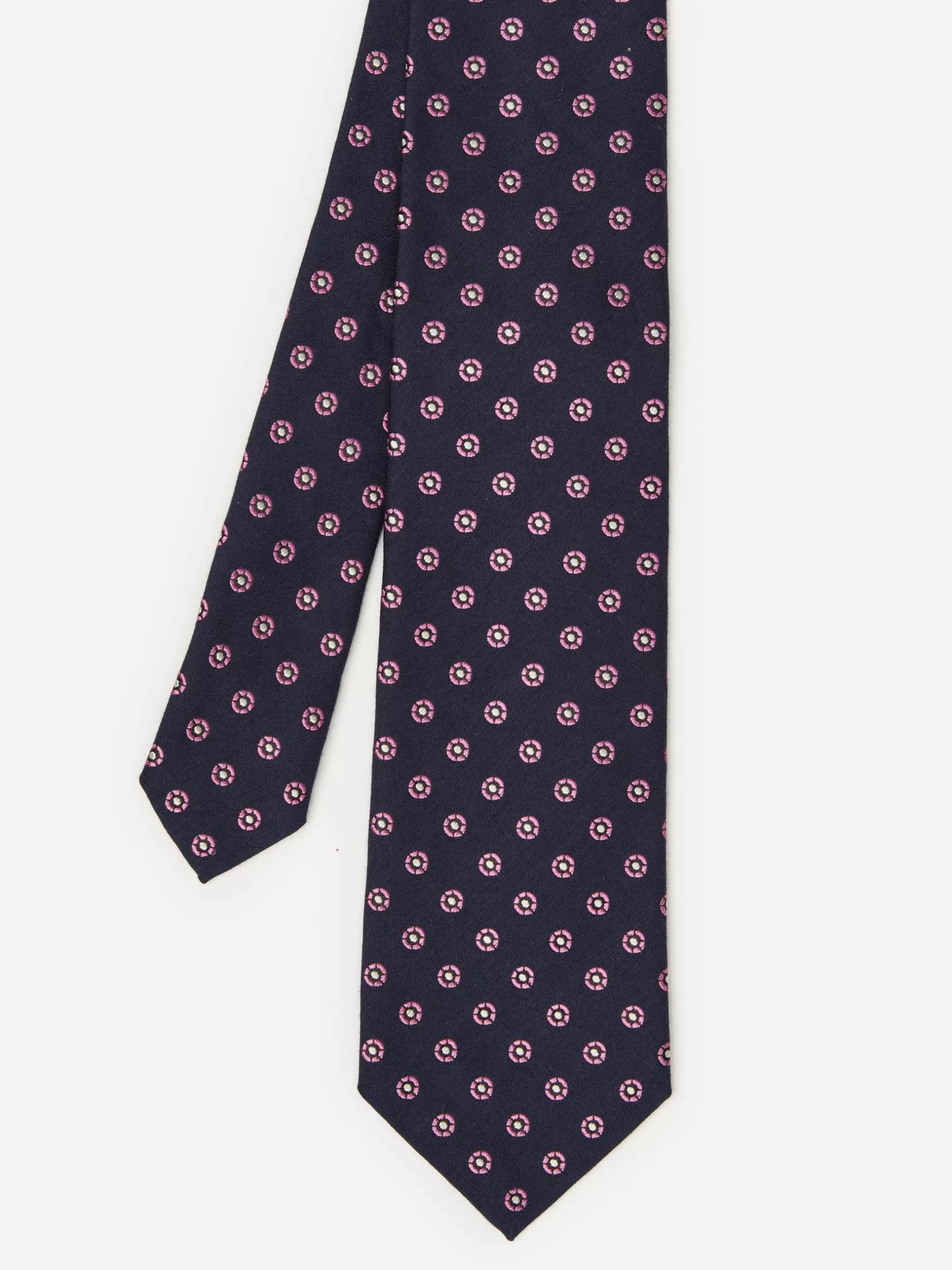 Best Cotton Silk Tie In Micro Daisy Shoes & Accessories | Ties