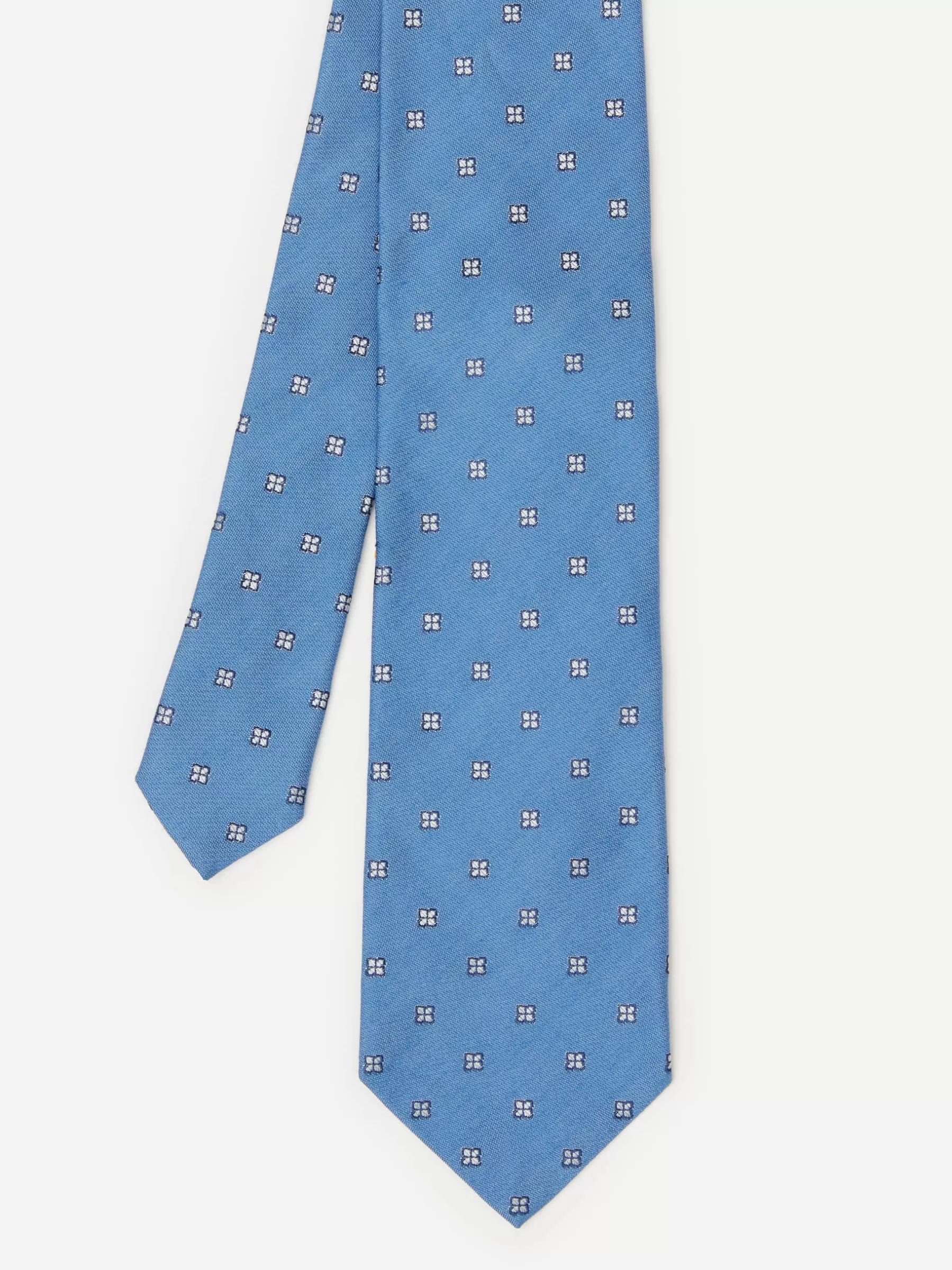 Shop Cotton Silk Tie In Micro Hydrangea Shoes & Accessories | Boots