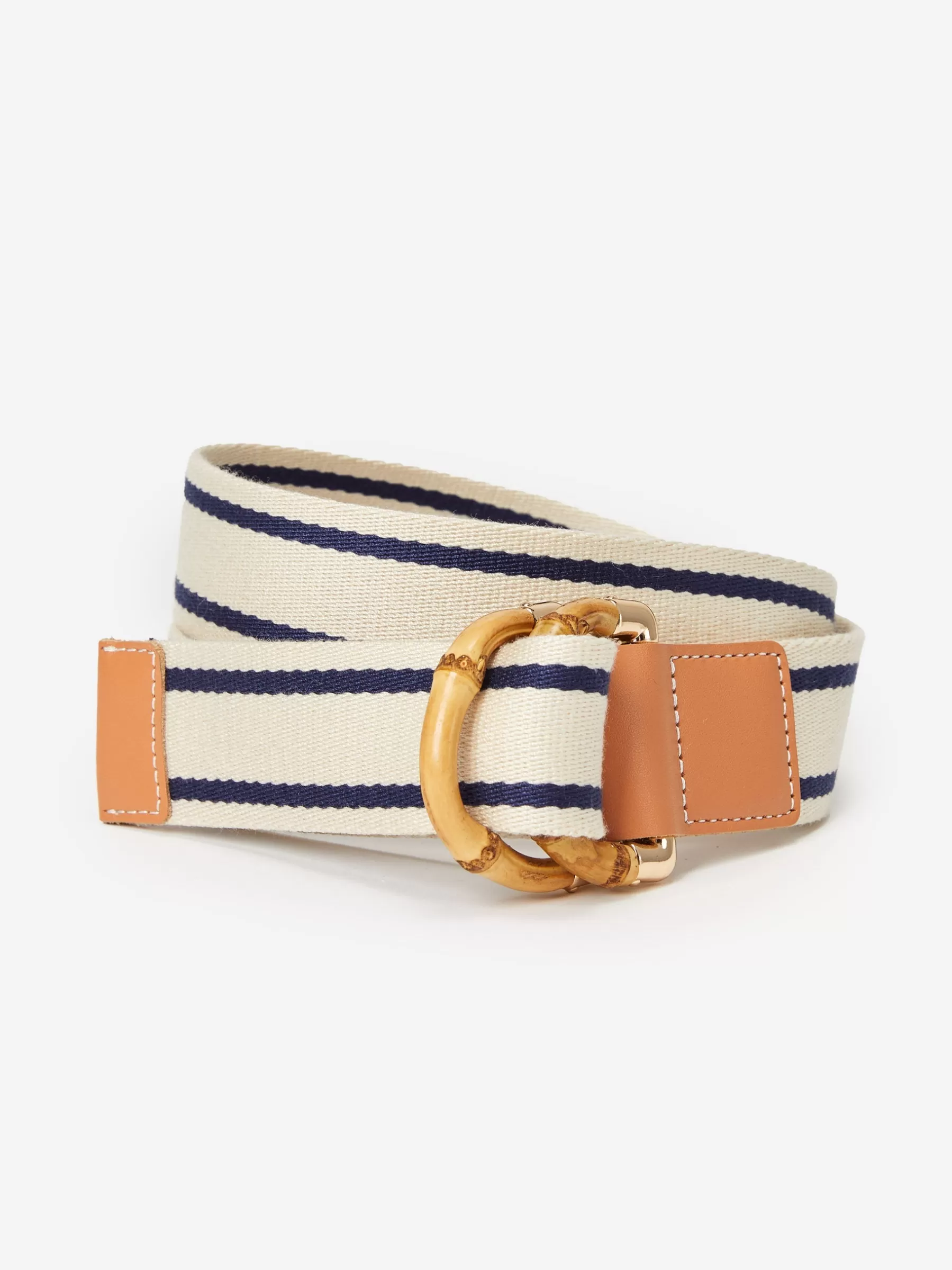 Store Dockside Belt In Stripe Women Shoes & Accessories | Belts