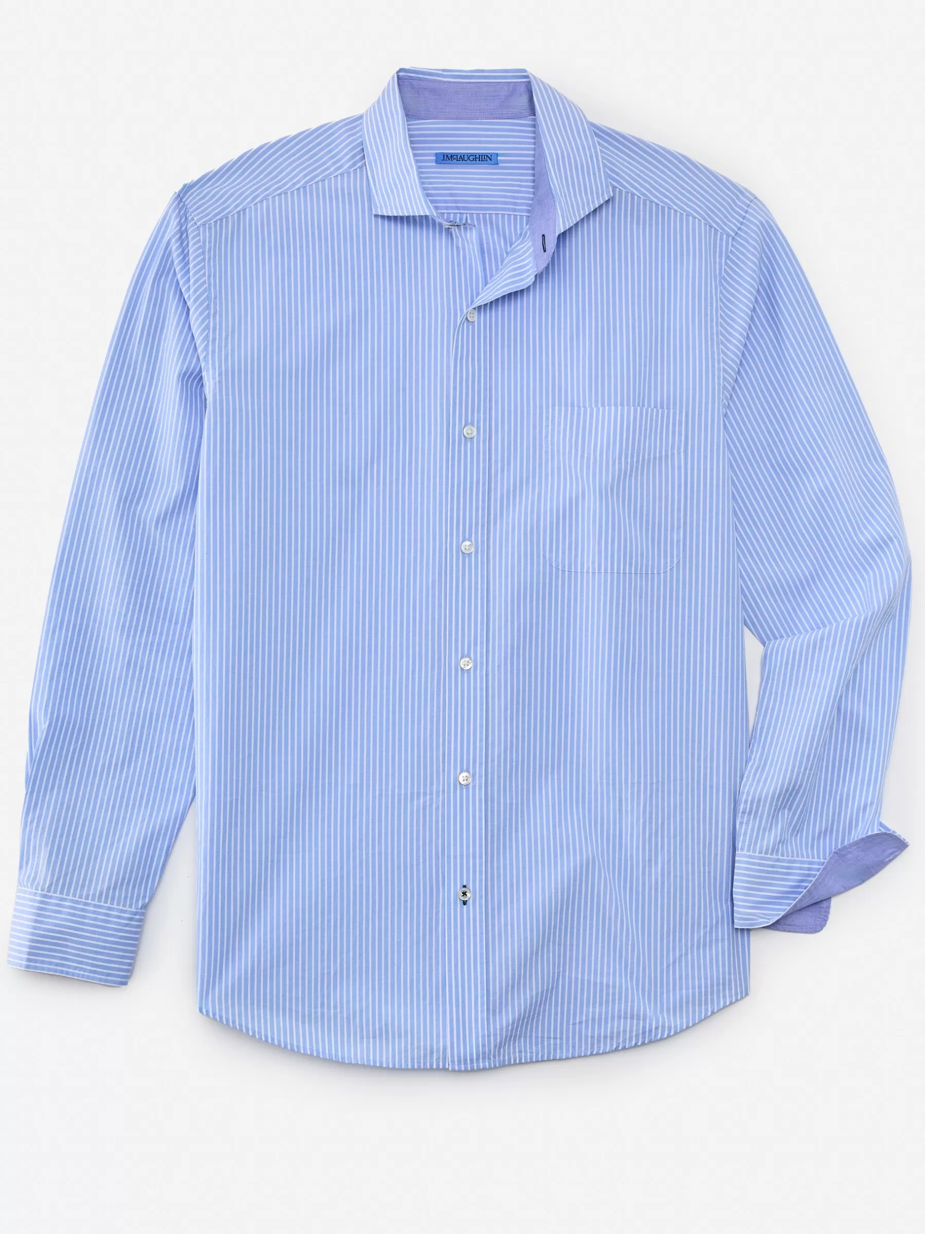 New Drummond Classic Fit Shirt In Stripe Shirts