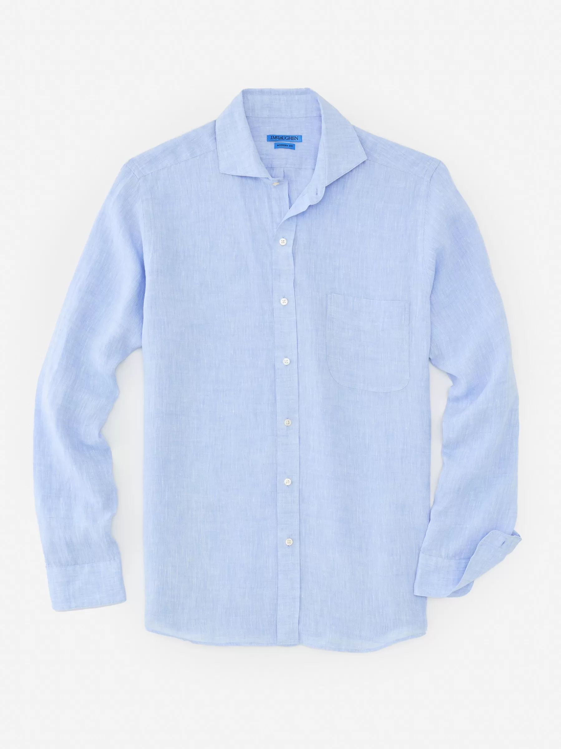 Best Drummond Modern Fit Linen Shirt Shirts