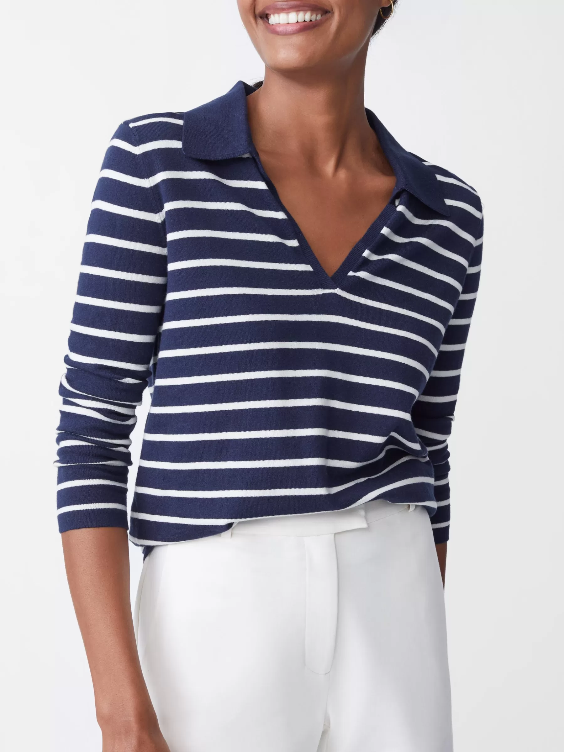 Sale Fairfax Sweater In Stripe Women Sweaters