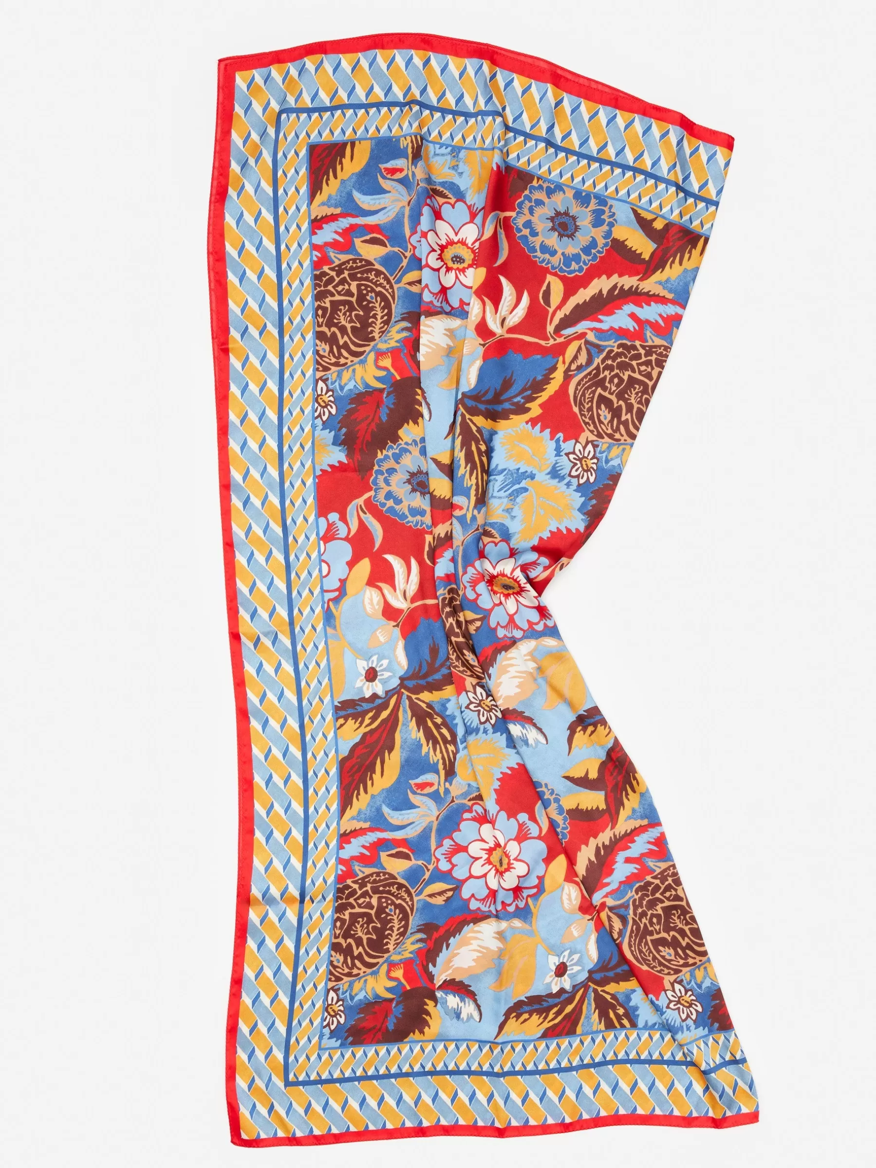 Fashion Gemma Scarf In Terra Blossom Border Women Shoes & Accessories | Scarves