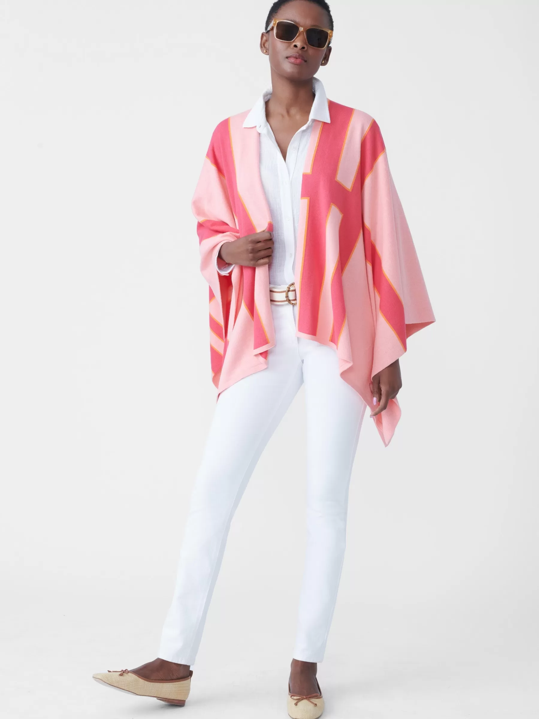 Online Giulietta Wrap In Block Stripe Women Jackets & Outerwear | Sweaters