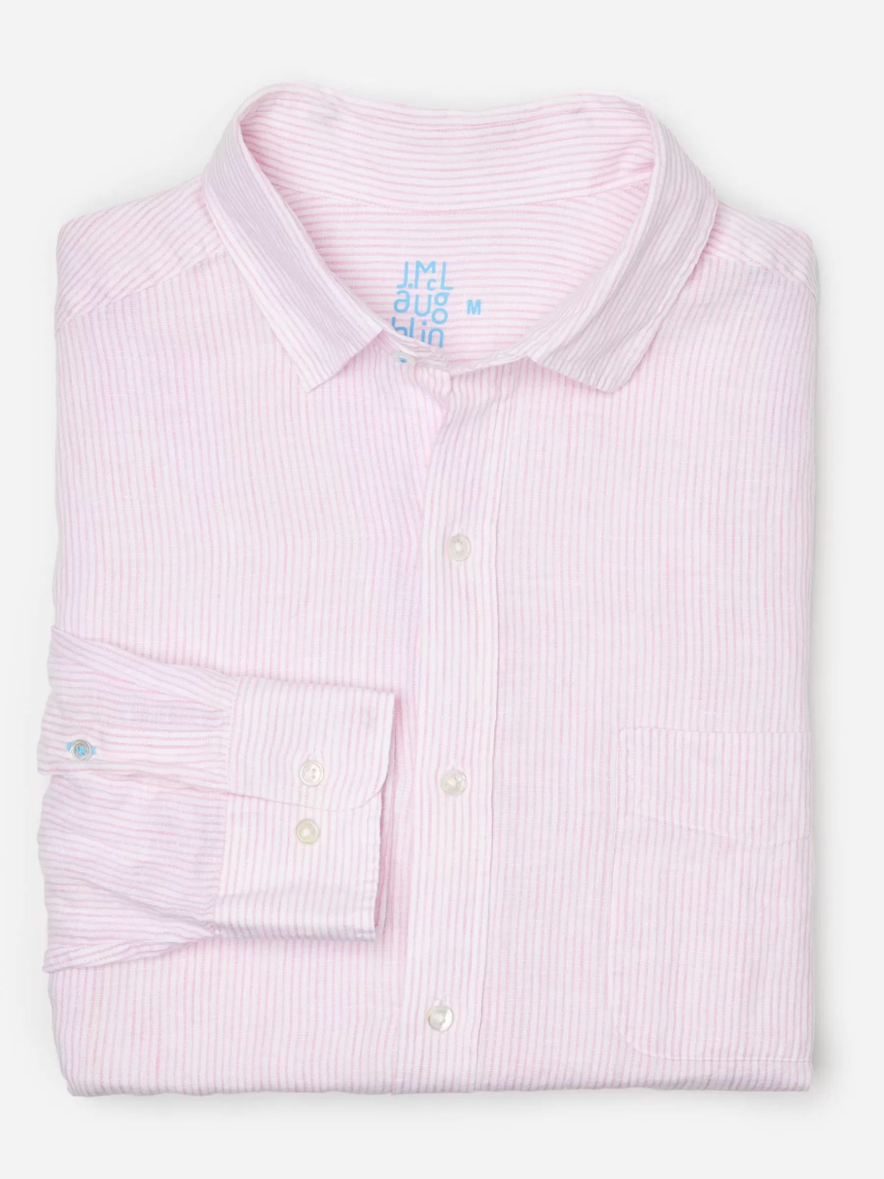 Online Gramercy Classic Fit Linen Shirt In Fineline Shirts