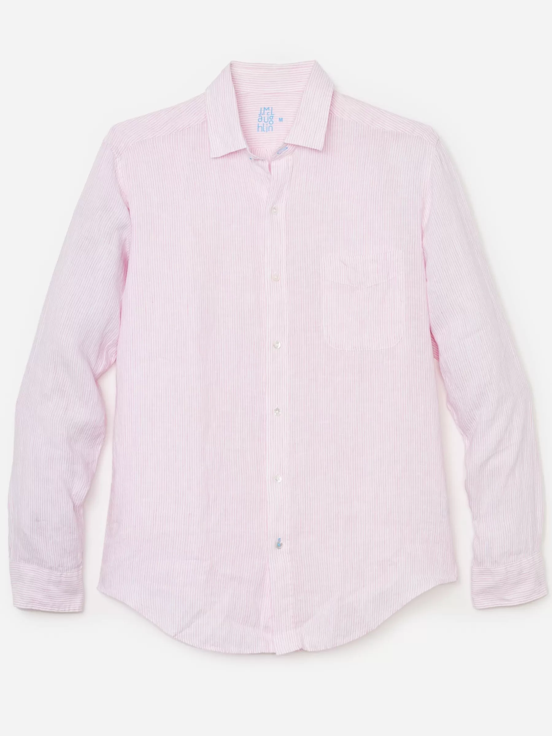 Online Gramercy Classic Fit Linen Shirt In Fineline Shirts