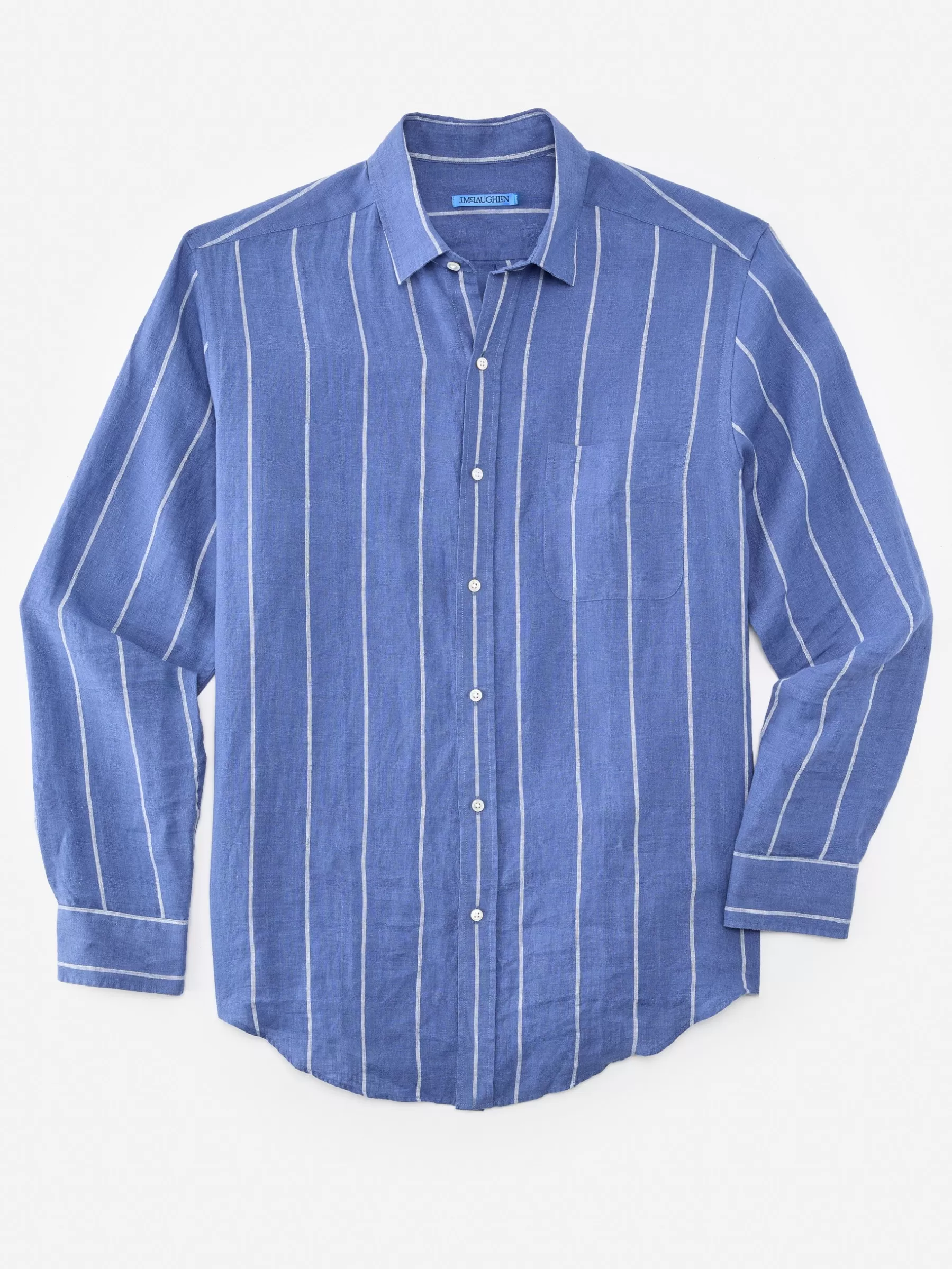 Best Gramercy Classic Fit Linen Shirt In Stripe Shirts