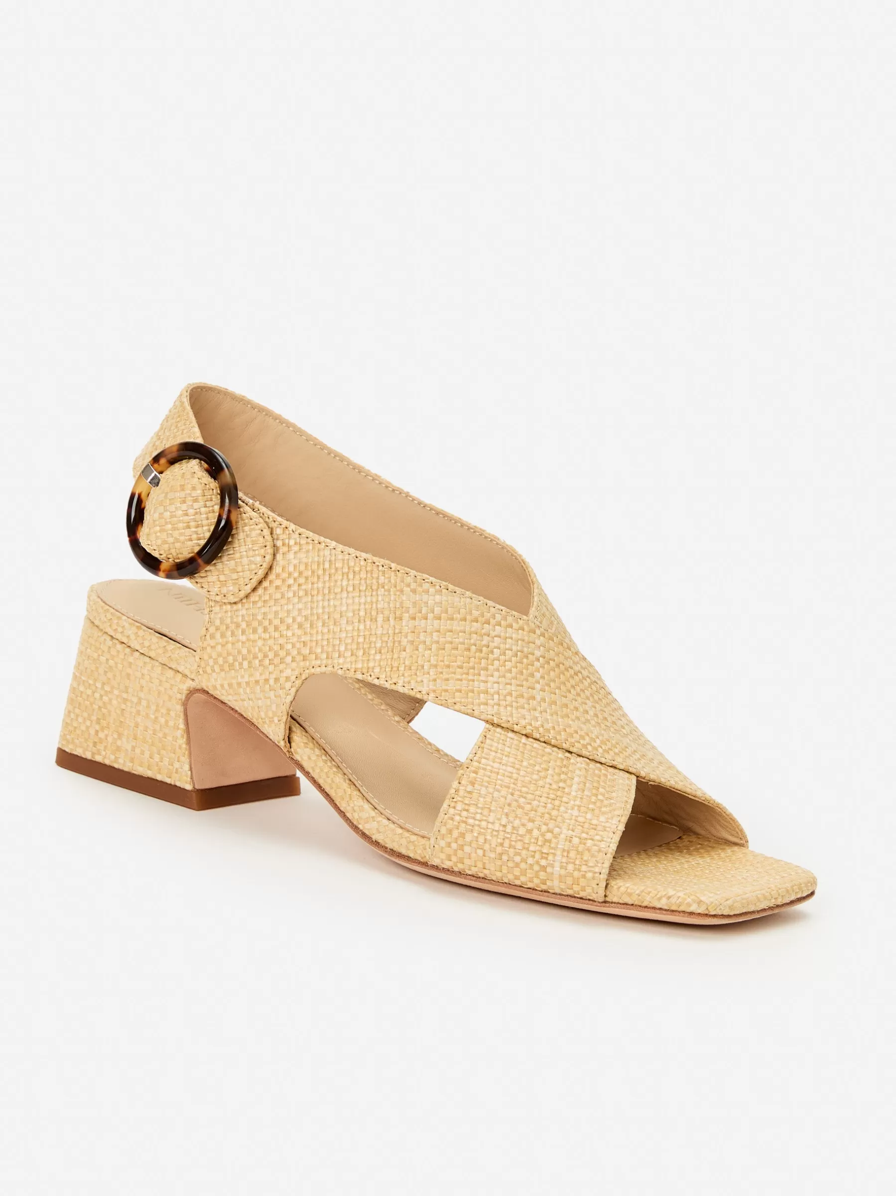 Hot Jessamine Grasscloth Heels Women Shoes & Accessories | Heels & Wedges