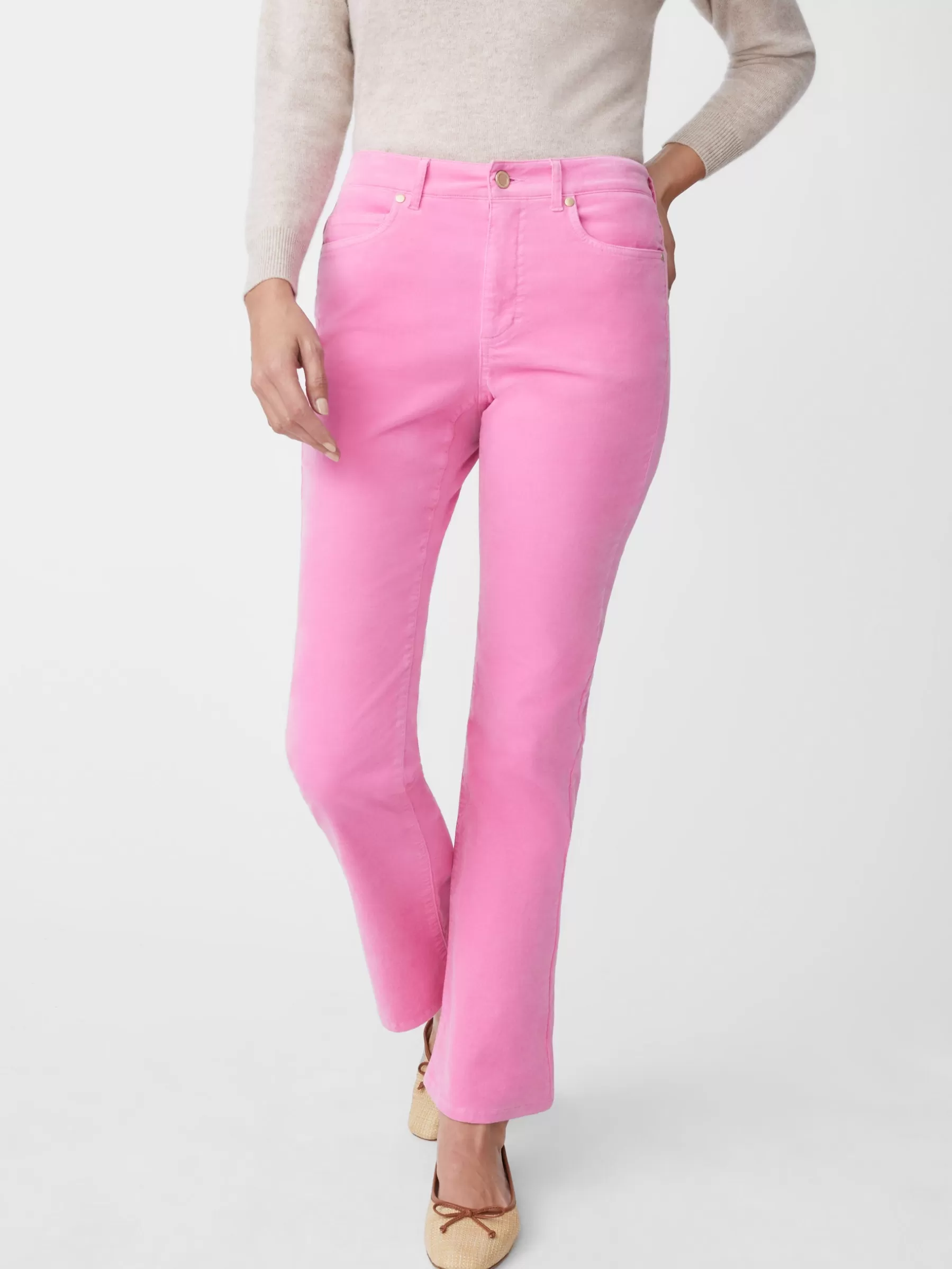 Clearance Lenni Velvet Jeans Women Pants