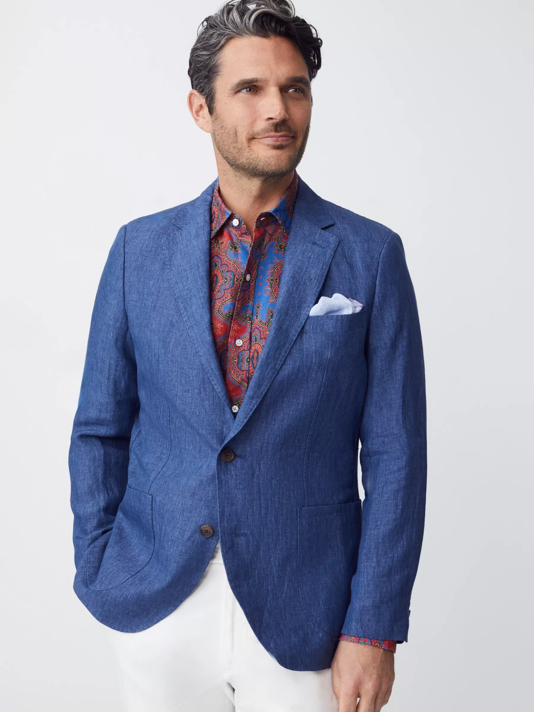 New Lisbon Linen Blazer Jackets & Outerwear | Sport Coats