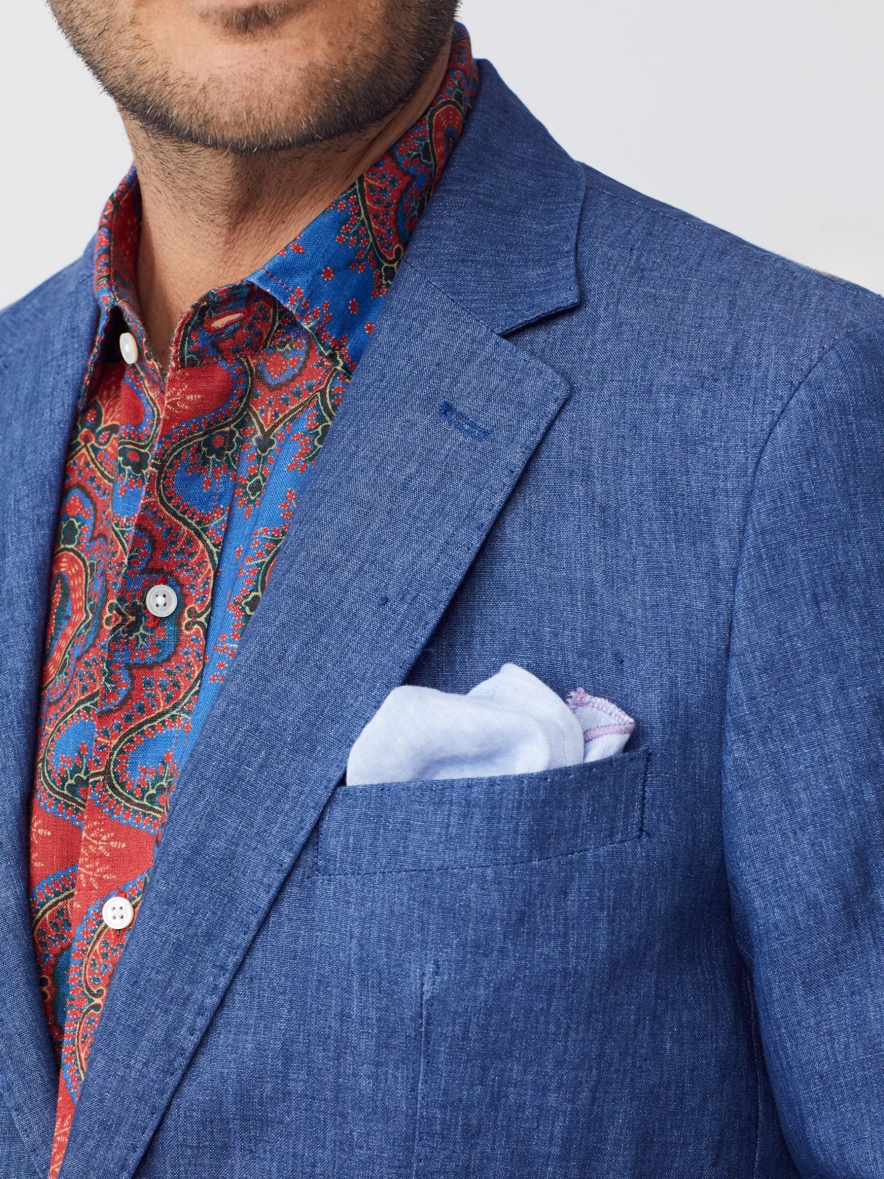 New Lisbon Linen Blazer Jackets & Outerwear | Sport Coats