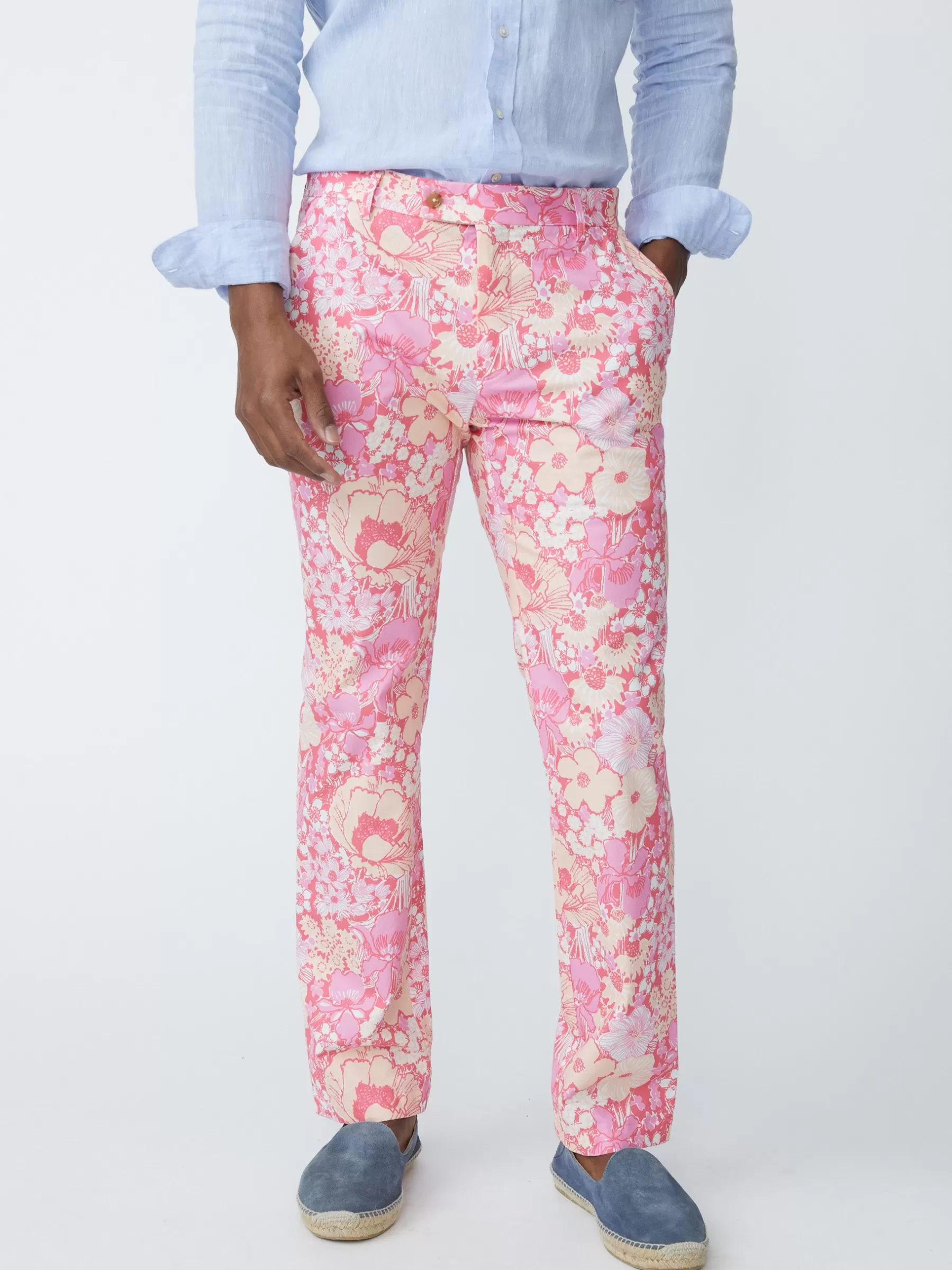 New Lukas Pants In Posh Pansies Pants