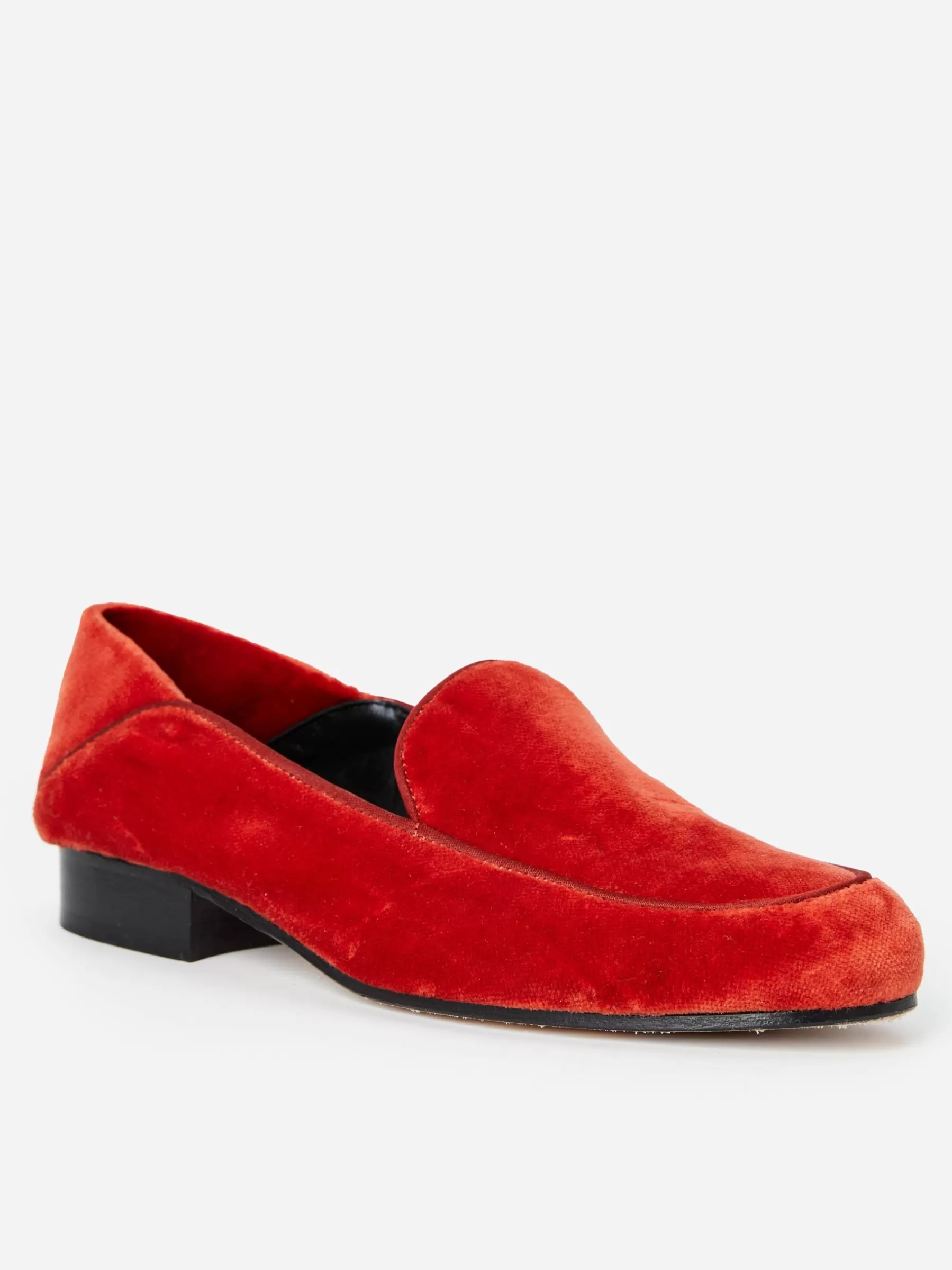 Store Luna Velvet Loafers Women Loafers