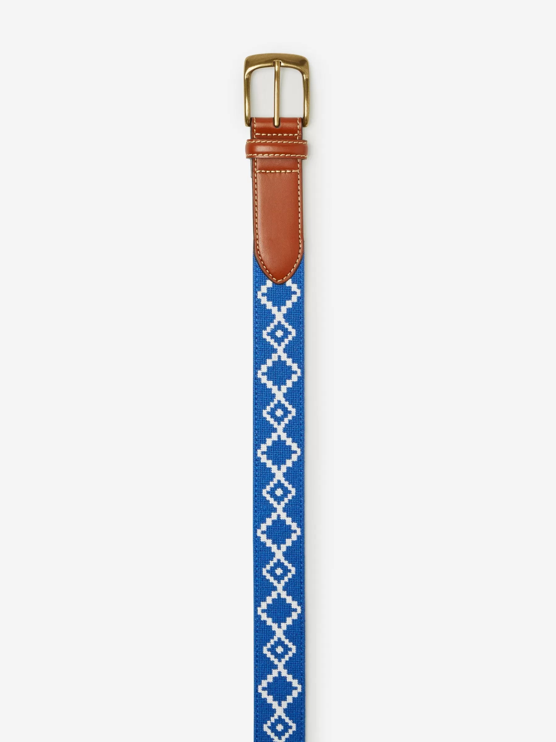 Hot Needlepoint Belt In Geo Diamond Shoes & Accessories | Belts