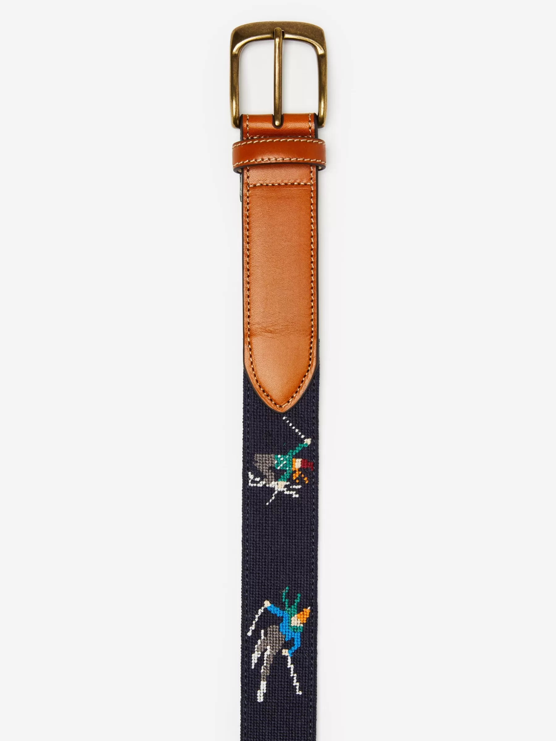 Flash Sale Needlepoint Belt In Skier Shoes & Accessories | Belts