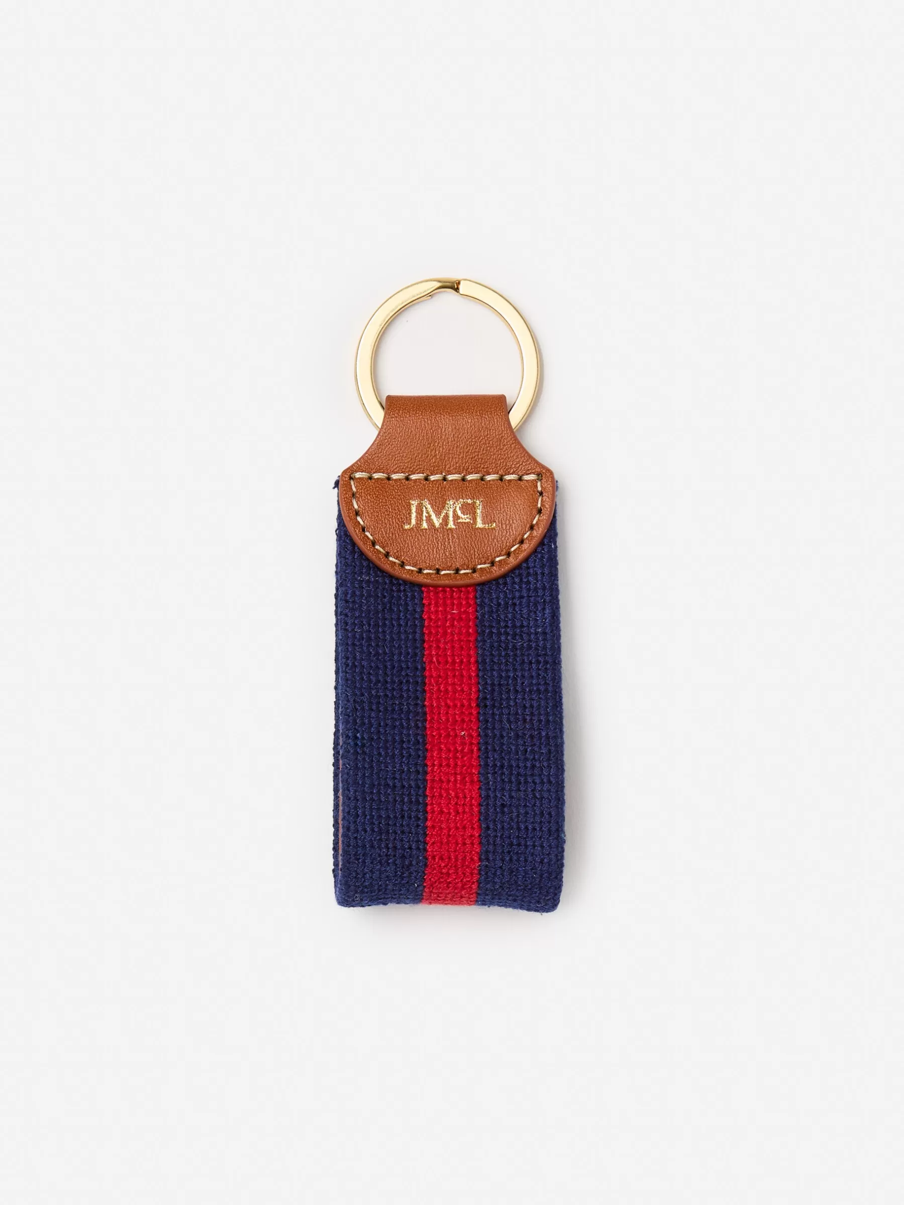 Cheap Needlepoint Keyfob In Stripe Shoes & Accessories | Luggage & Travel