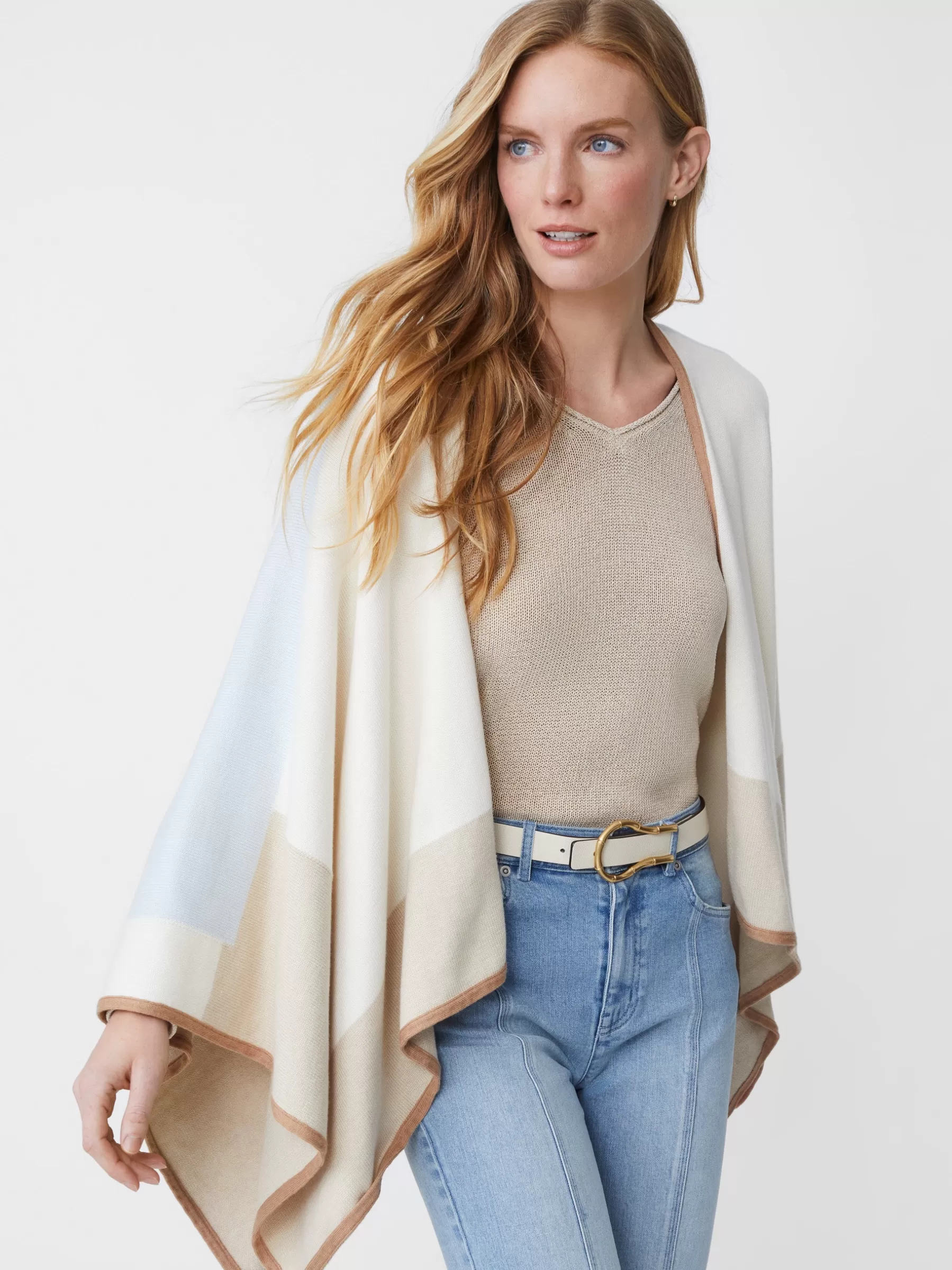 Best Noreen Wrap In Colorblock Women Jackets & Outerwear | Sweaters