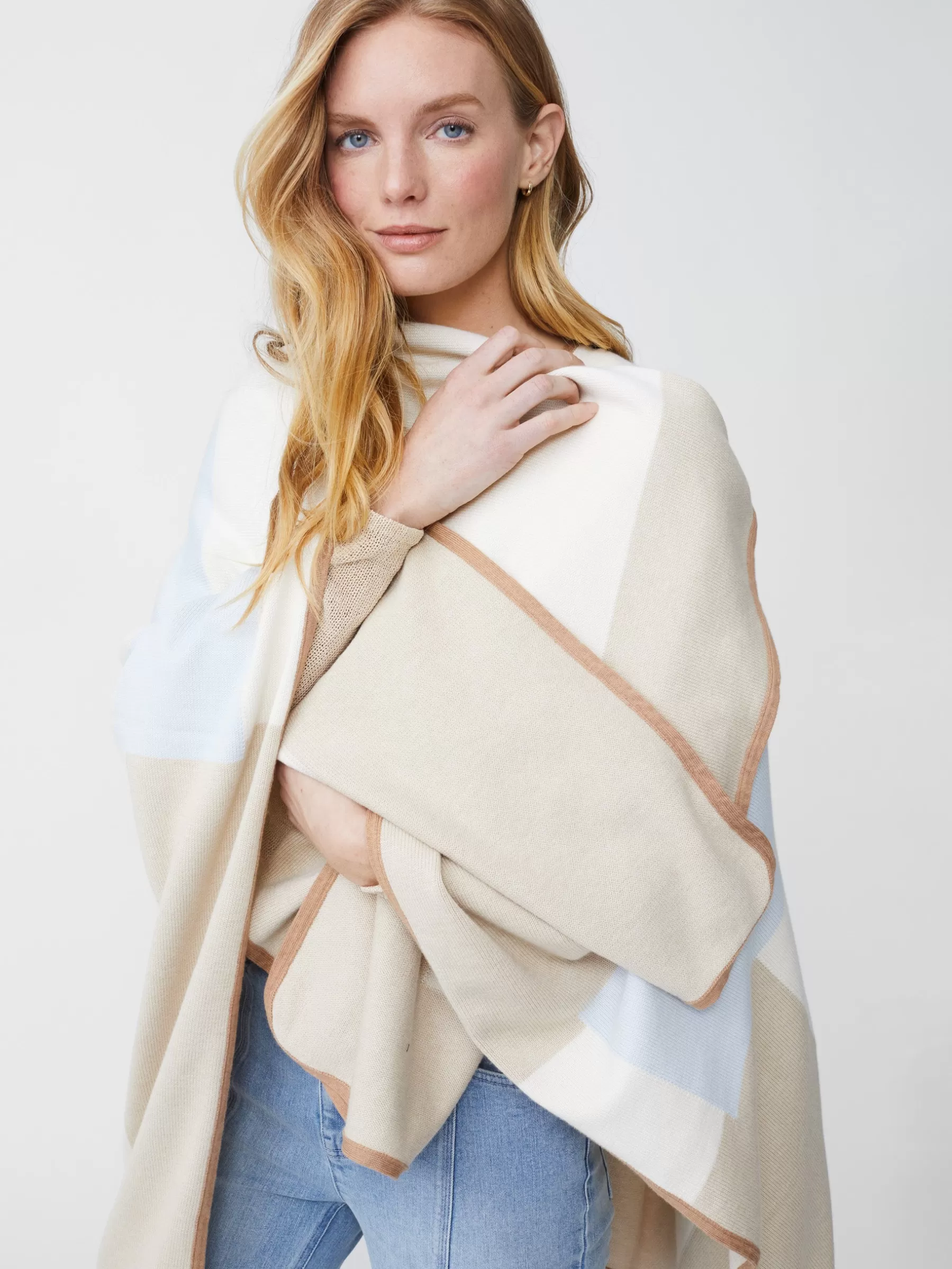 Best Noreen Wrap In Colorblock Women Jackets & Outerwear | Sweaters