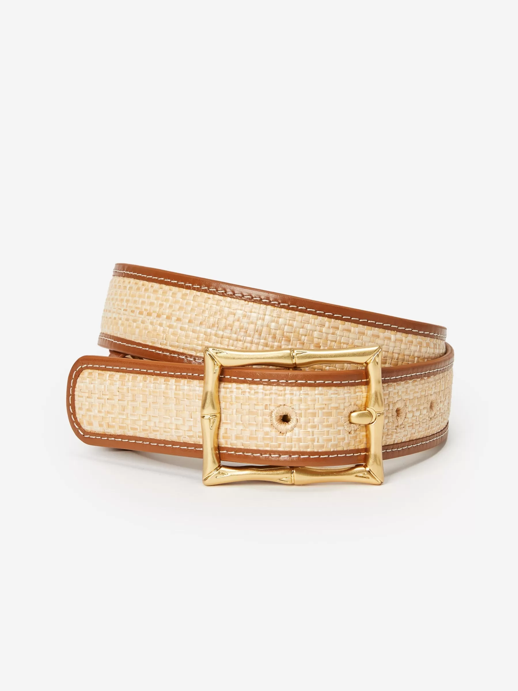 Cheap Ocean Drive Grasscloth Belt Women Shoes & Accessories | Belts