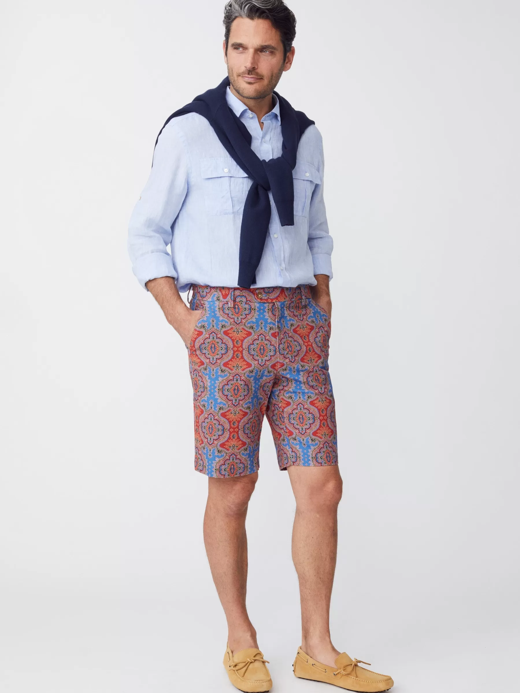 Outlet Oliver 9" Shorts In Barros Beach Shorts