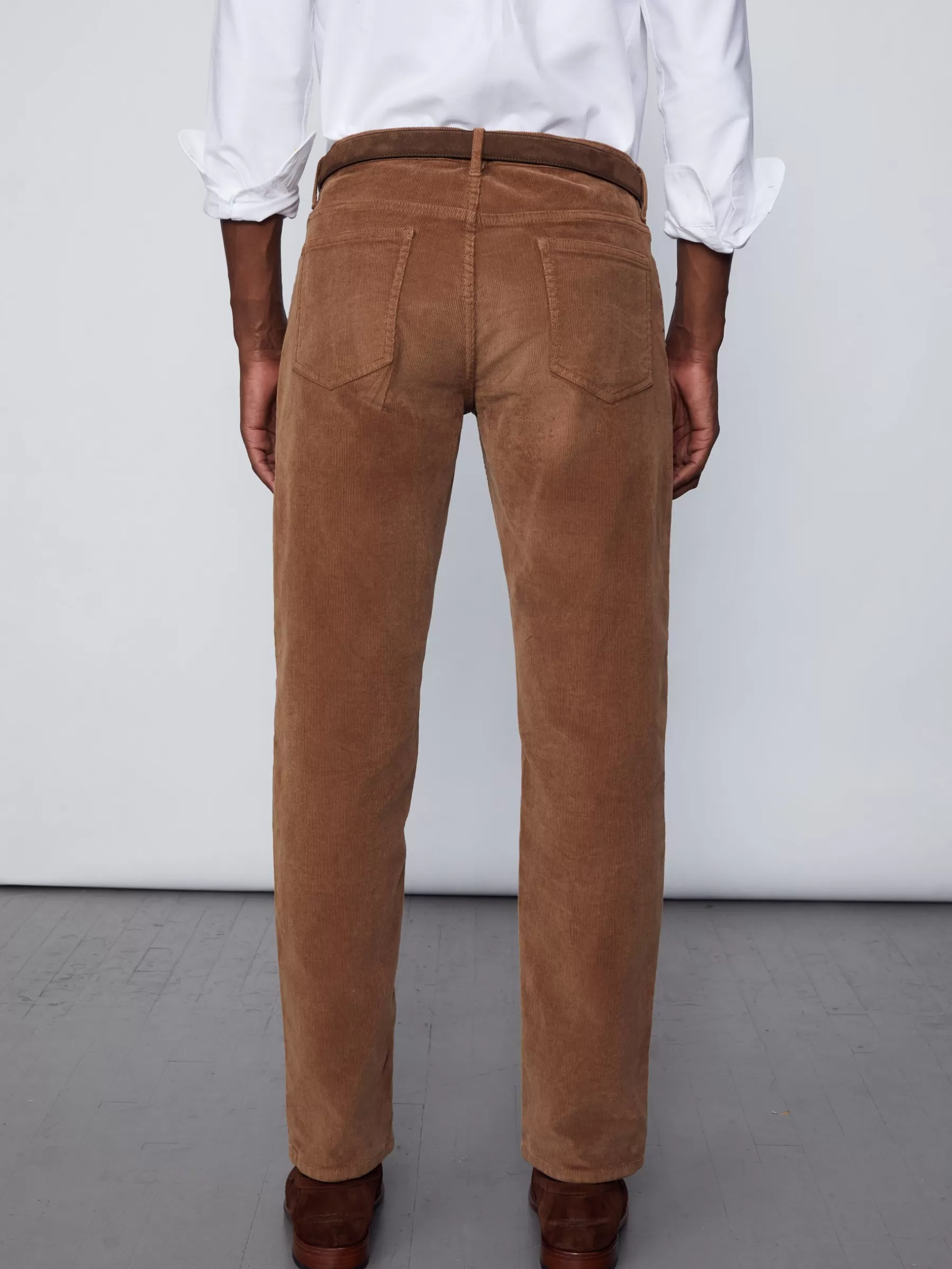 Discount Parker 5-Pocket Straight Pants In Italian Stretch Cord Pants