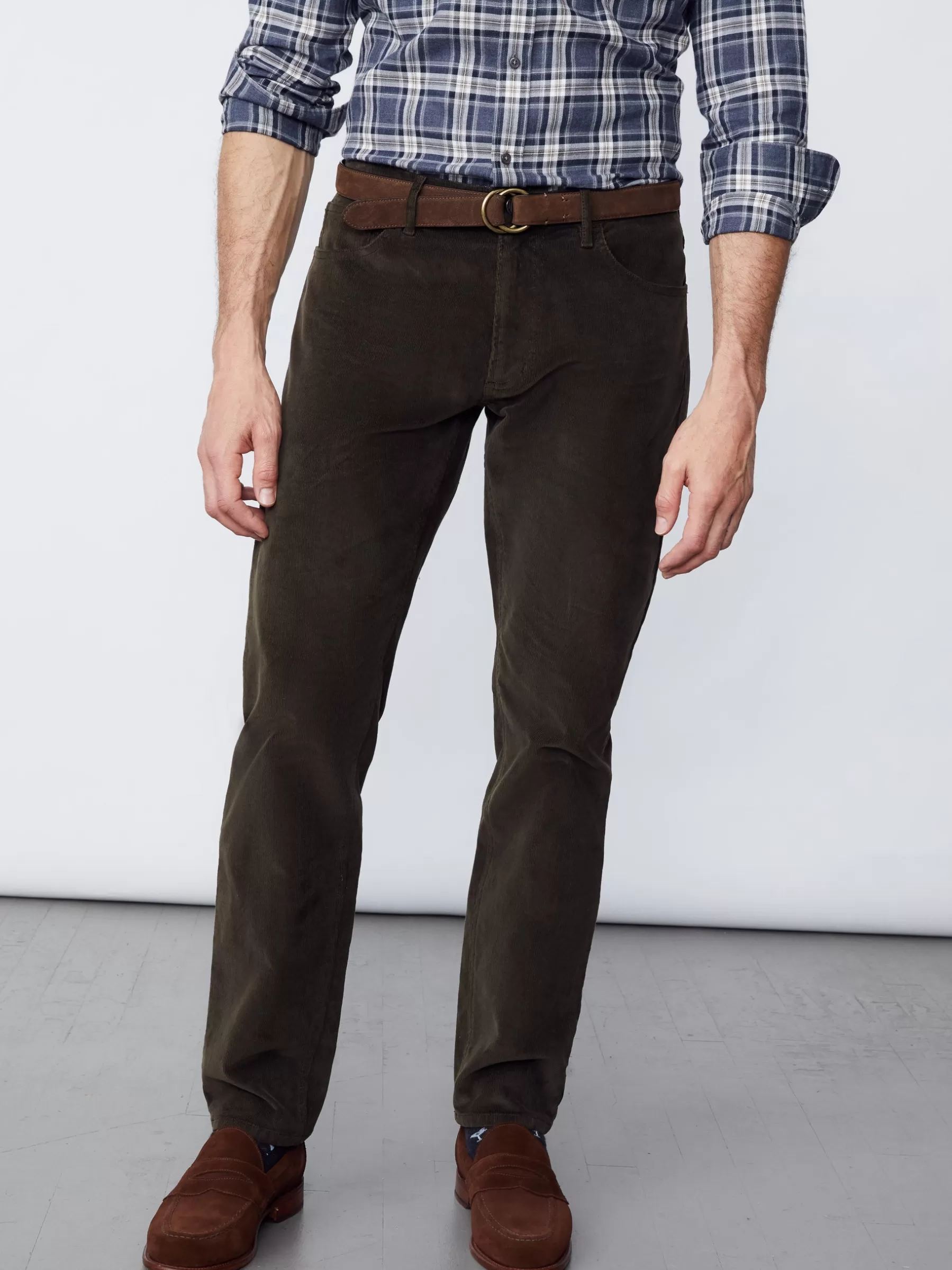 Best Parker 5-Pocket Straight Pants In Italian Stretch Cord Pants