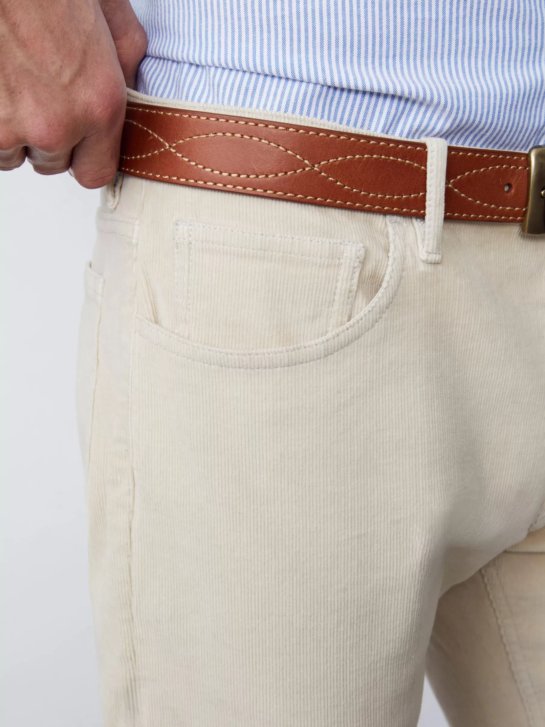 Cheap Parker 5-Pocket Straight Pants In Italian Stretch Cord Pants
