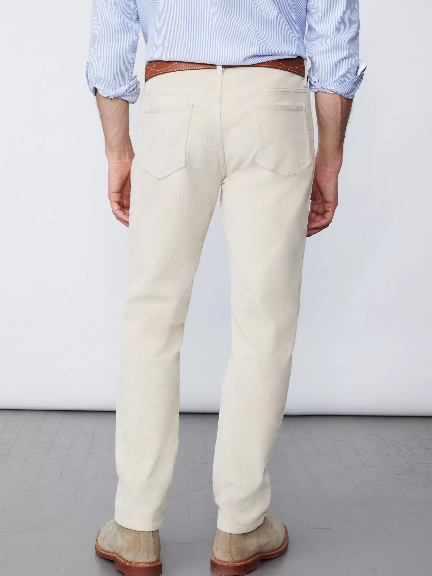 Cheap Parker 5-Pocket Straight Pants In Italian Stretch Cord Pants