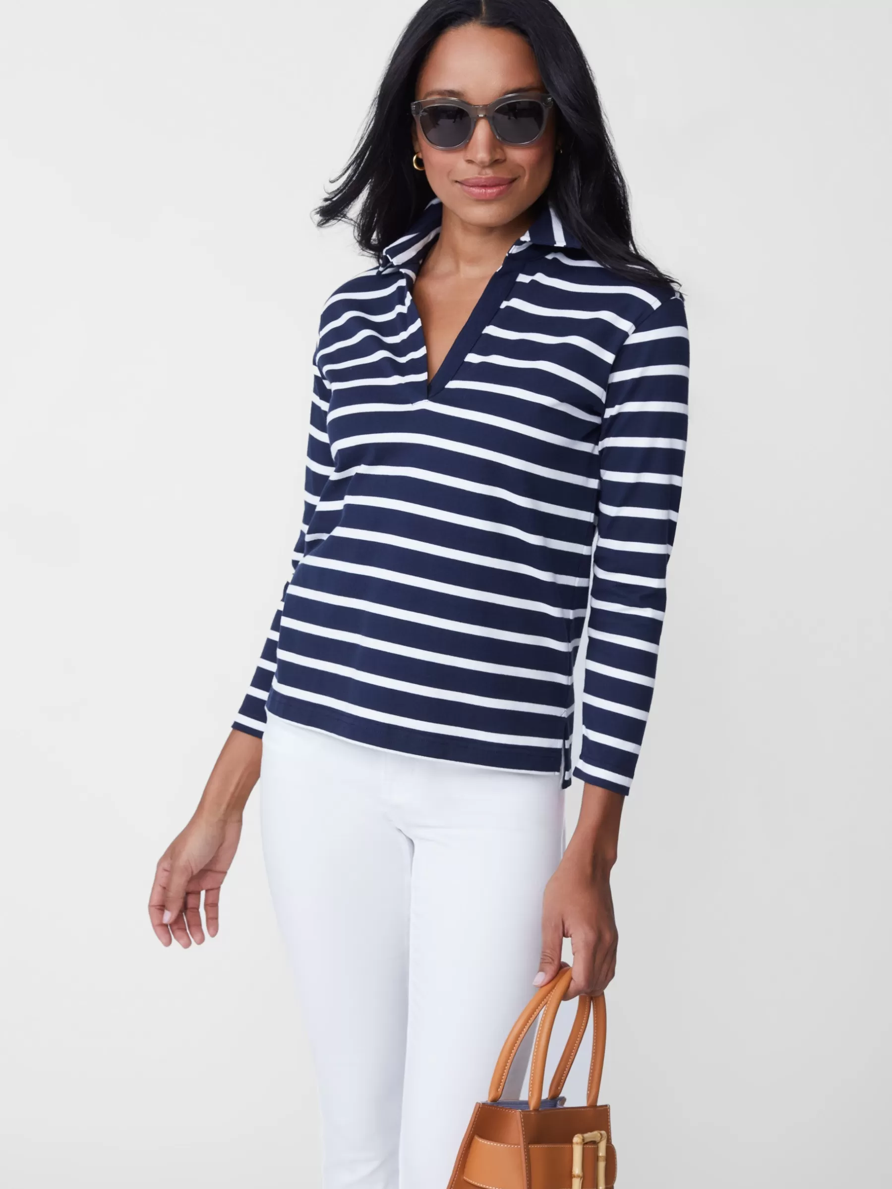 Hot Poe Shirt In Stripe Women Tops