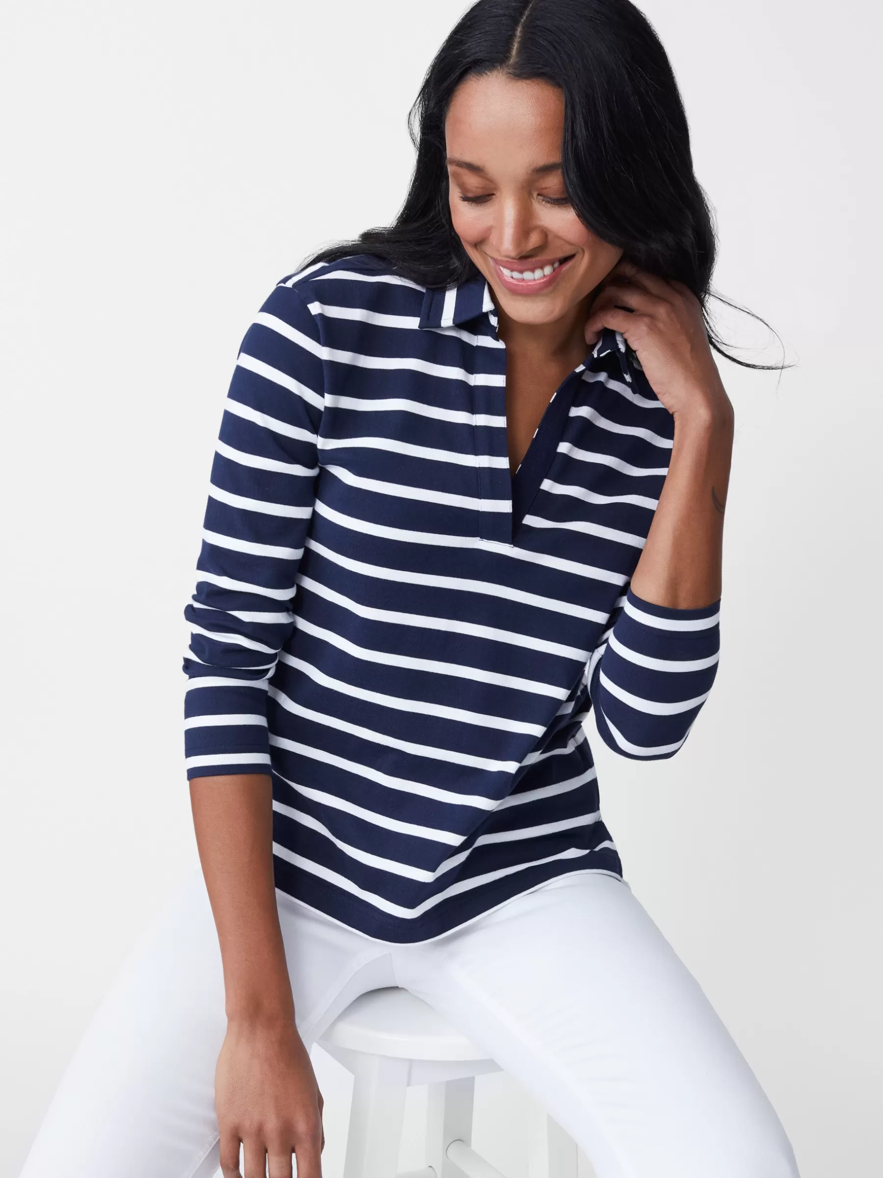 Hot Poe Shirt In Stripe Women Tops