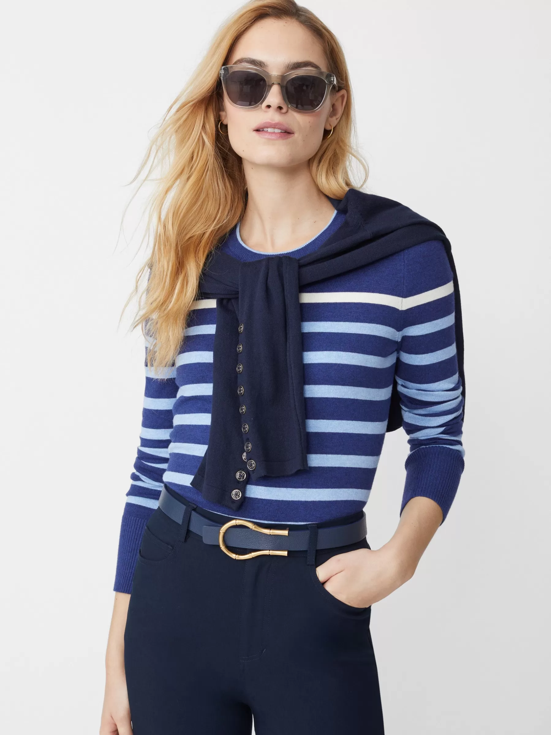 Shop Poet Sweater In Stripe Women Sweaters