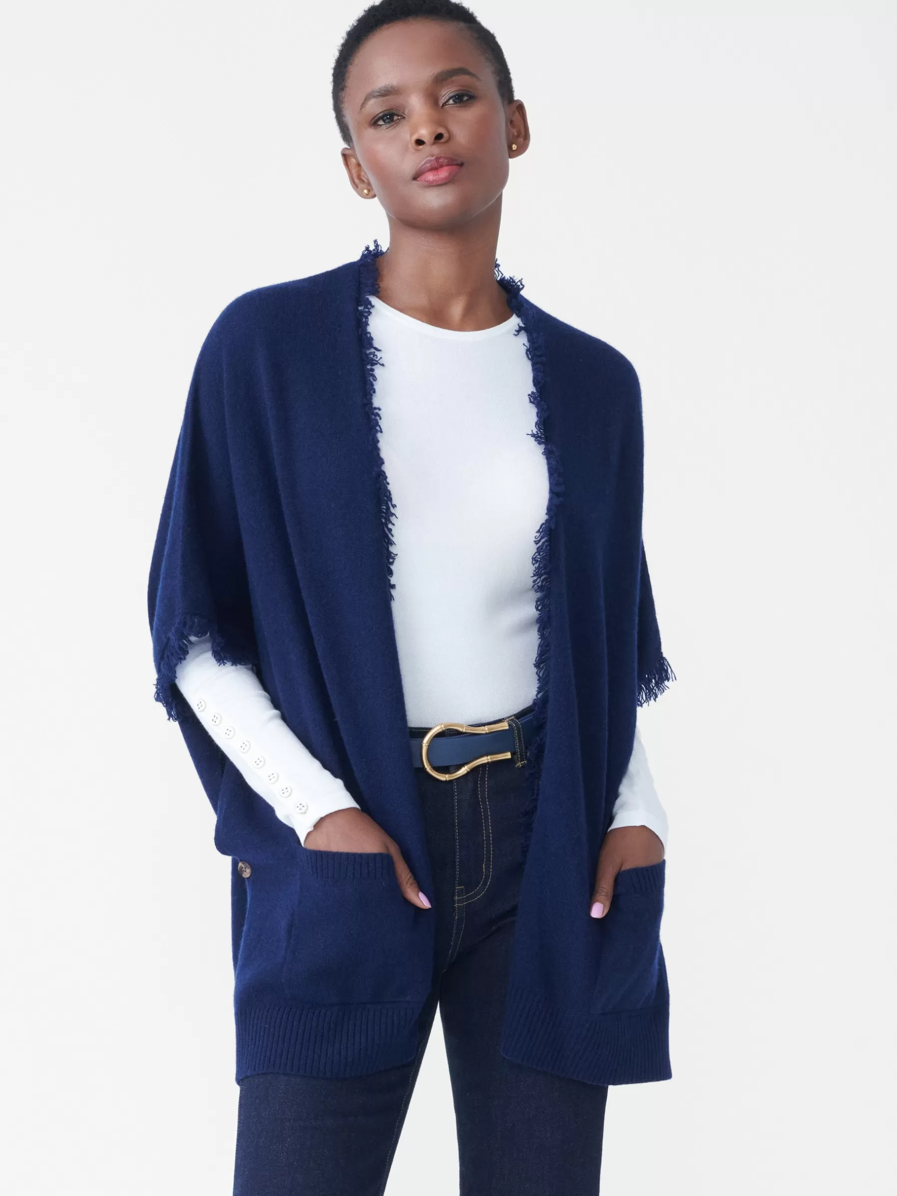 Best Segan Cashmere Wrap Women Jackets & Outerwear | Sweaters