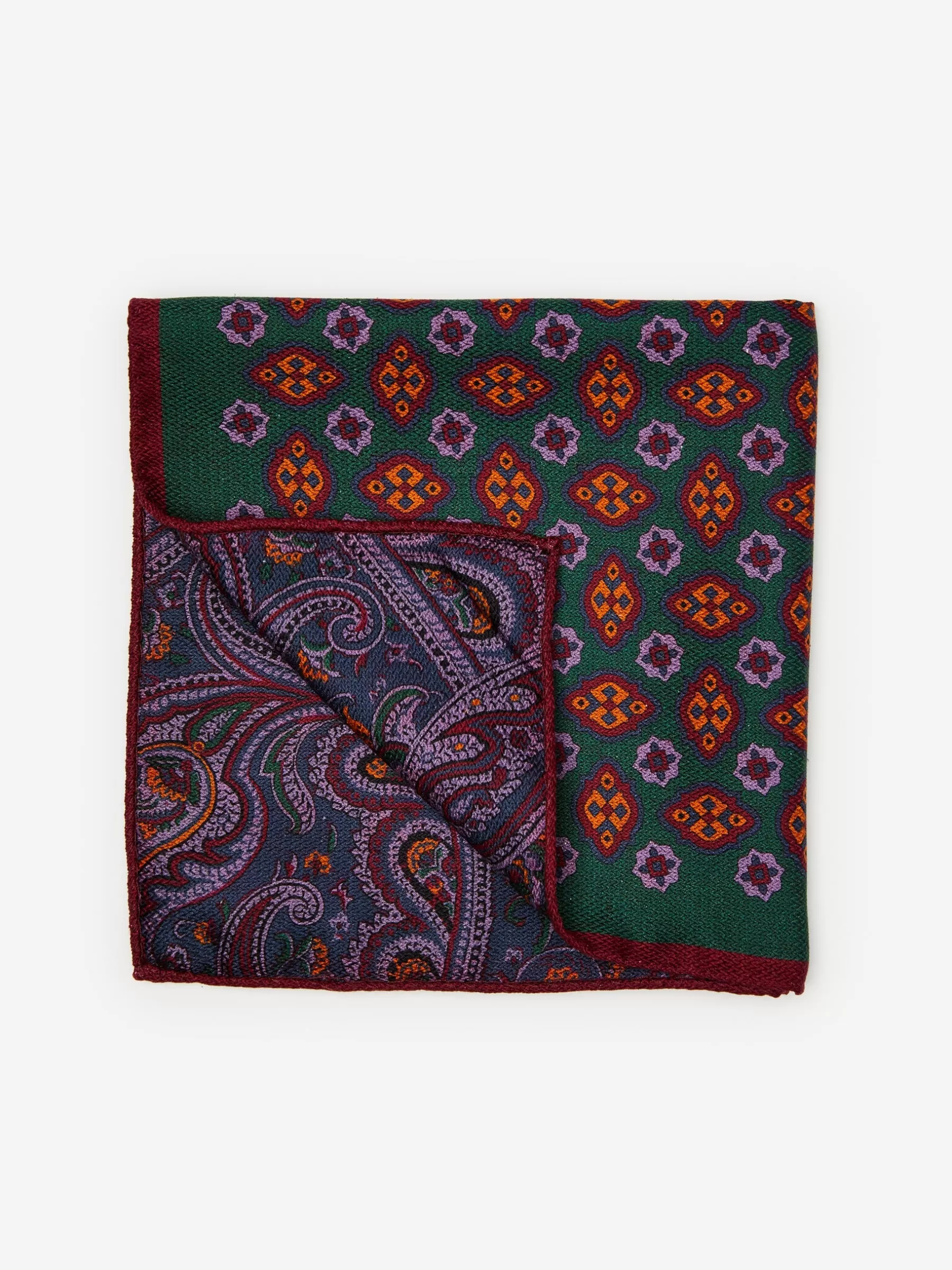 Shop Silk Pocket Square In Foulard Shoes & Accessories | Pocket Squares