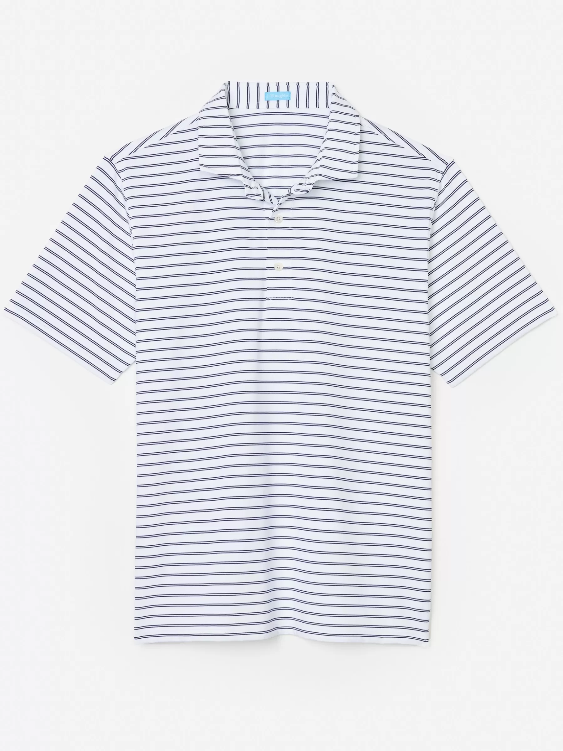 Cheap Springer Performance Polo In Harbor Stripe Knits & Polos