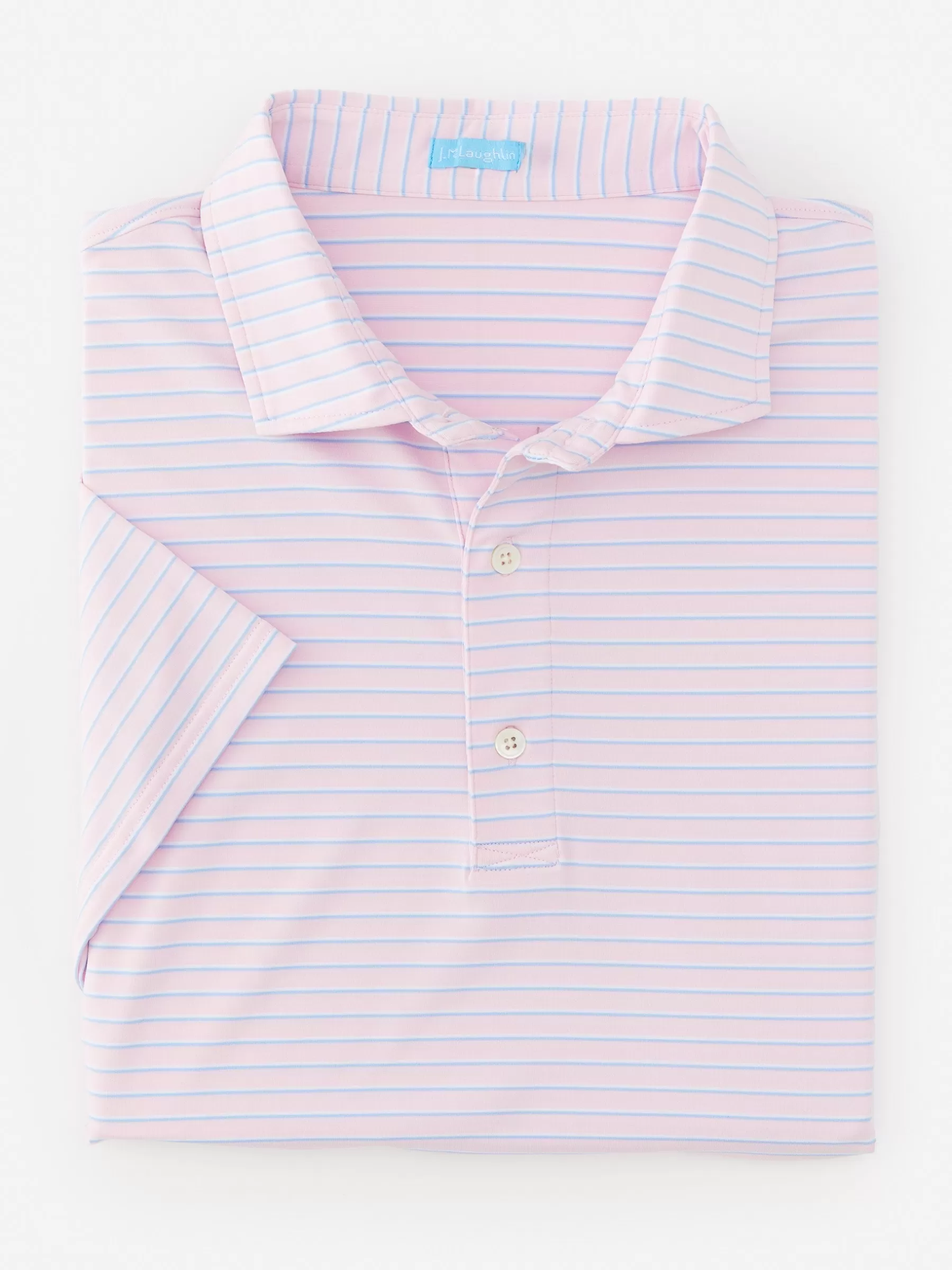 Sale Springer Performance Polo In Murphy Stripe Knits & Polos